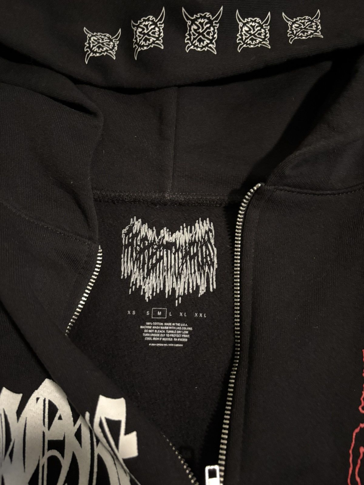 Ken Carson Ken carson tour merch Size US M / EU 48-50 / 2 - 4 Thumbnail