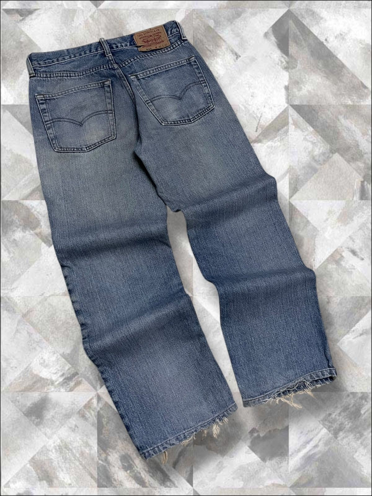 Levi's Vintage Clothing Vintage 1990s Og Levis Designer 533 Distressed Denim Size US 29 - 10 Thumbnail