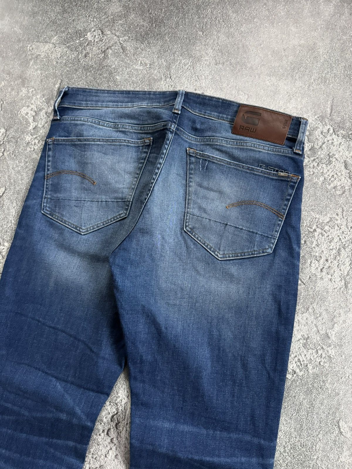 G-Star G star raw 34/32 3301 straight denim pants jeans trousers Size US 34 / EU 50 - 3 Thumbnail