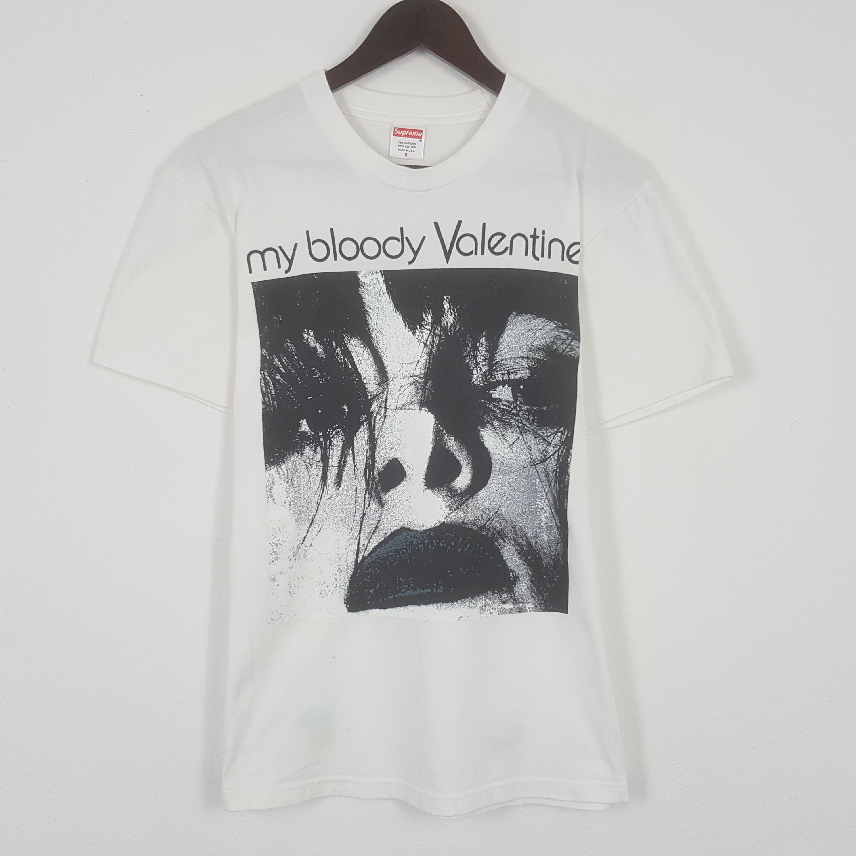 Pre-owned Supreme X Vintage My Bloody Valentine Tshirt In White
