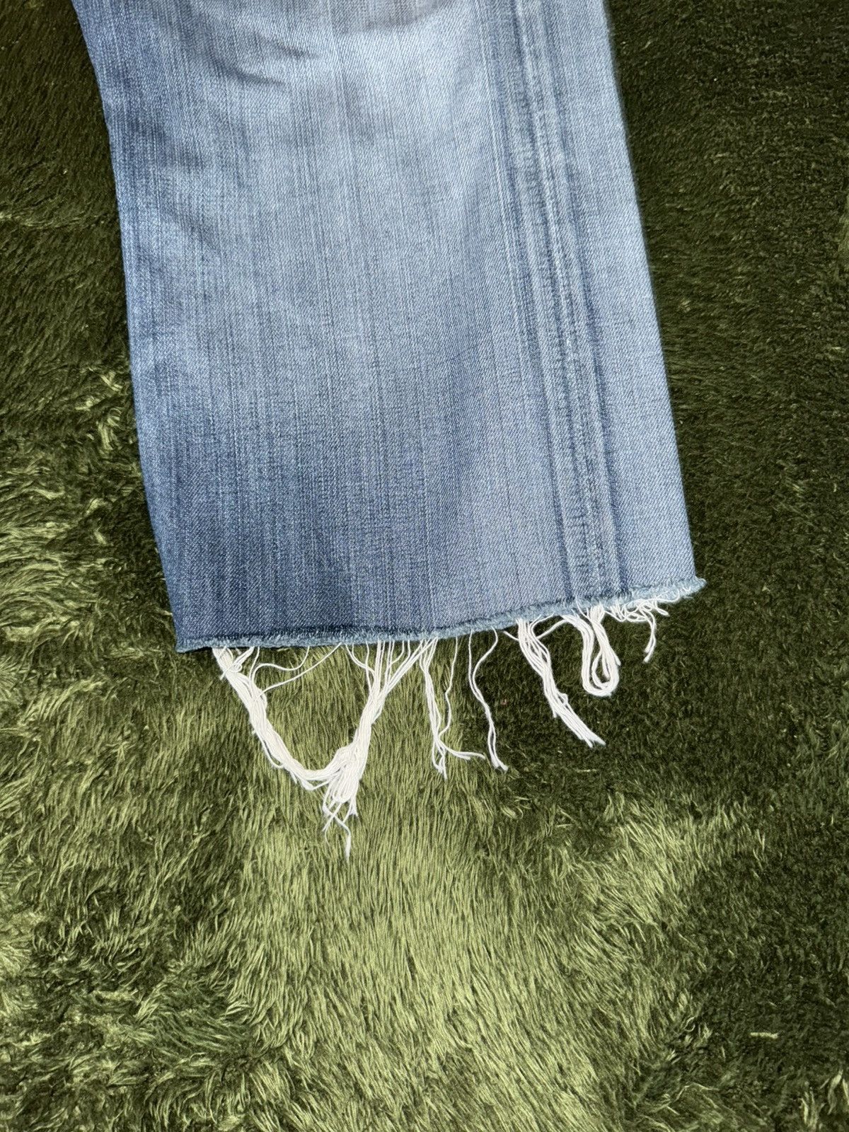 Levi's [W33/L32] Levi’s 501 Eu Release Cut-Off Vintage Wash Denim Size US 33 - 7 Thumbnail