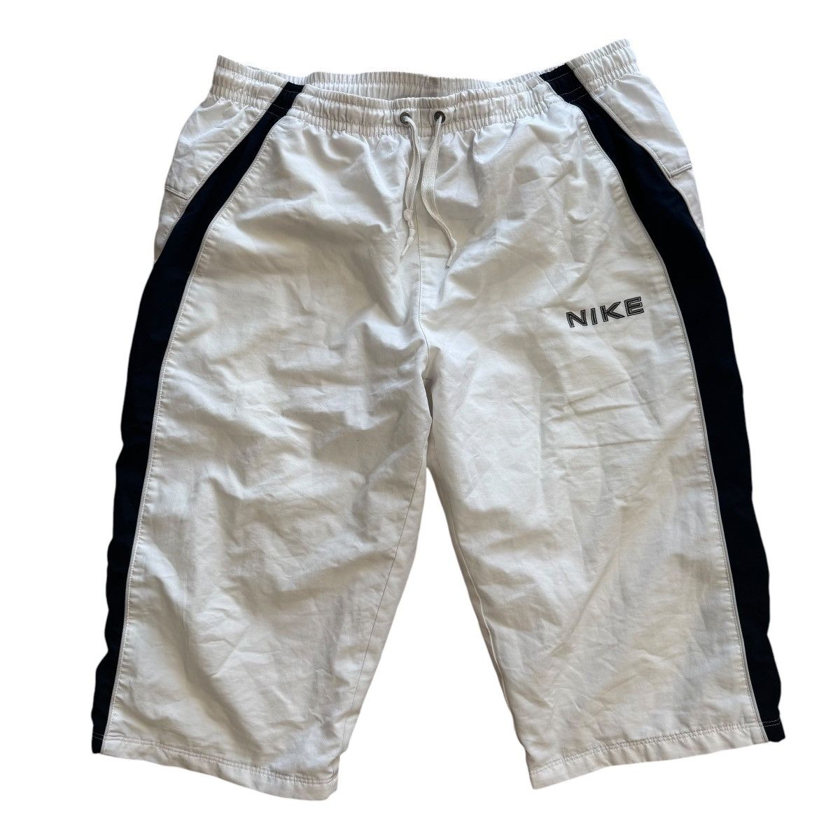 Nike Nike Vintage Track Pants Shirts White Y2K Size XL Size US 38 / EU 54 - 1 Thumbnail
