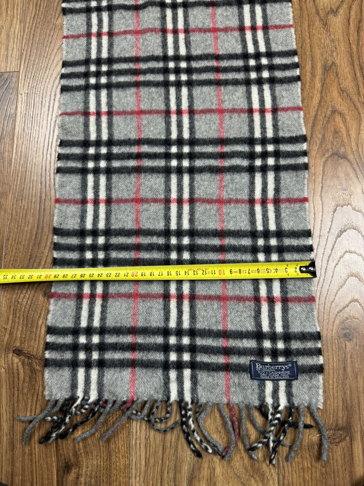 Burberry Vintage cashmere scarf Burberry’s 90s original luxury item Size ONE SIZE - 3 Thumbnail