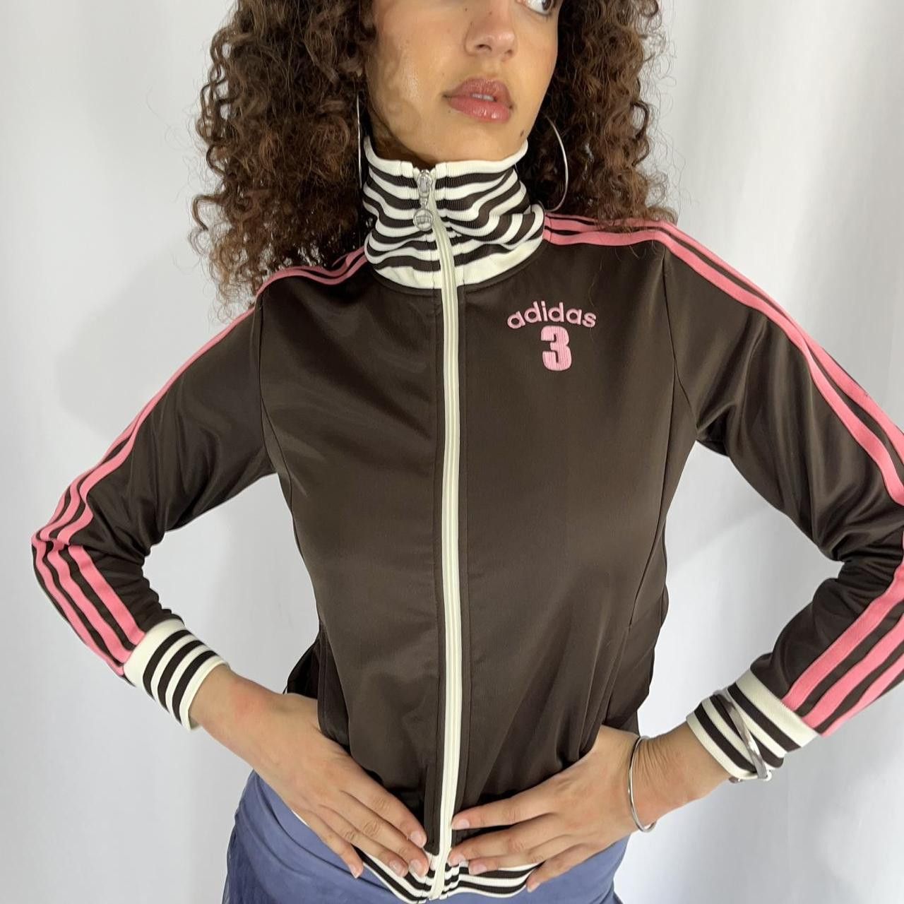 Adidas Vintage Adidas 3 Jacket Size S / US 4 / IT 40 - 2 Thumbnail