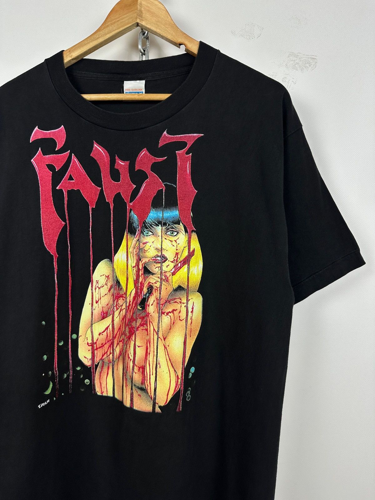 Vintage Vintage Faust Love Of The Damned Graphic Horror Comic Shirt Size US L / EU 52-54 / 3 - 6 Thumbnail