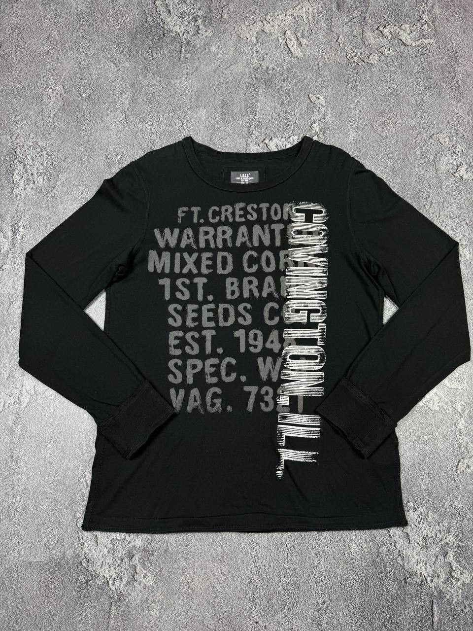 If Six Was Nine Y2K Vkei Graphic Print Japanese Archive Longsleeve Goth Size US M / EU 48-50 / 2 - 3 Thumbnail