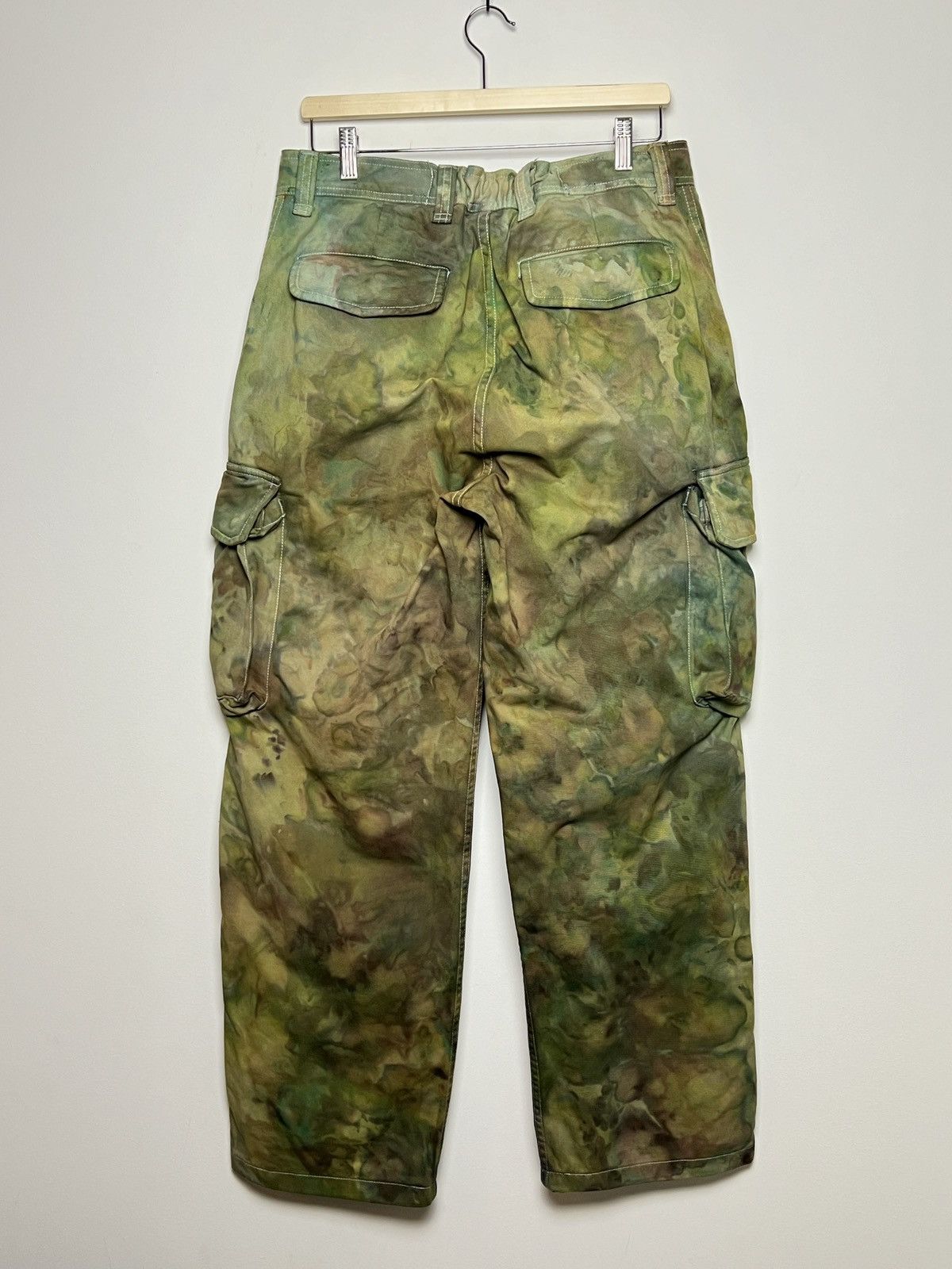 Polo Ralph Lauren ralph lauren tie dye cargo camo multipocket army pants Size US 33 - 13 Thumbnail