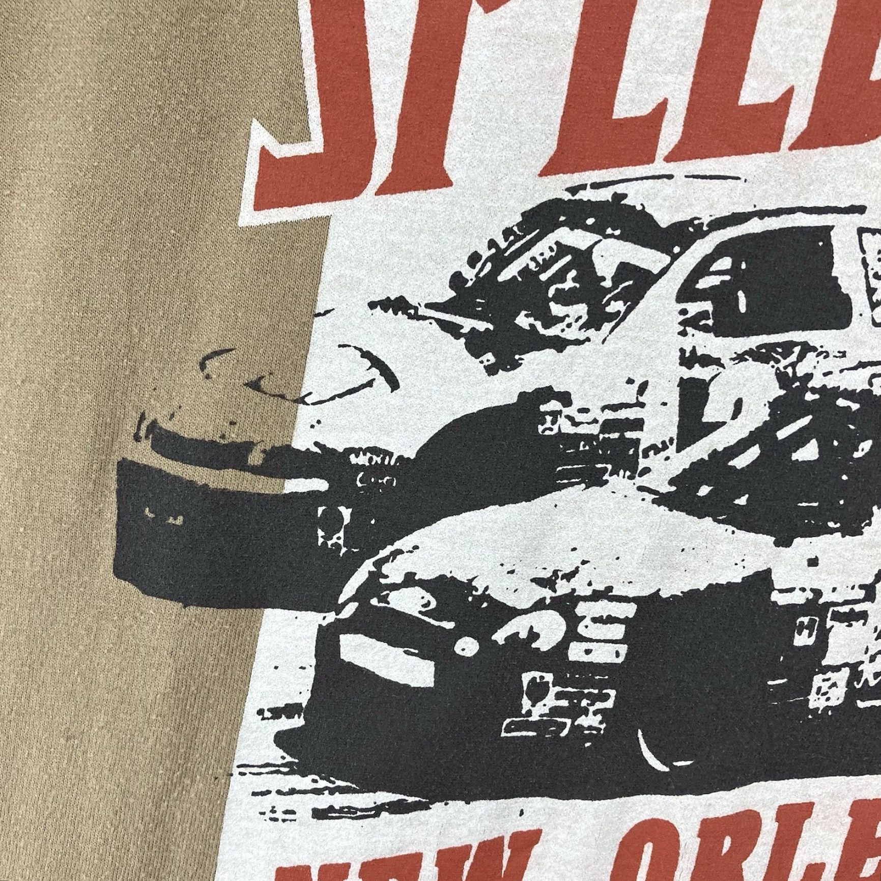Speedo MEN'S Racing T Shirt L Brown Raglan Retro 80s Speed Fest New Orleans LA Cotton Blend Graphic Print Crew Neck Long Sleeve Logo Men Vintage? Size US L / EU 52-54 / 3 - 5 Thumbnail
