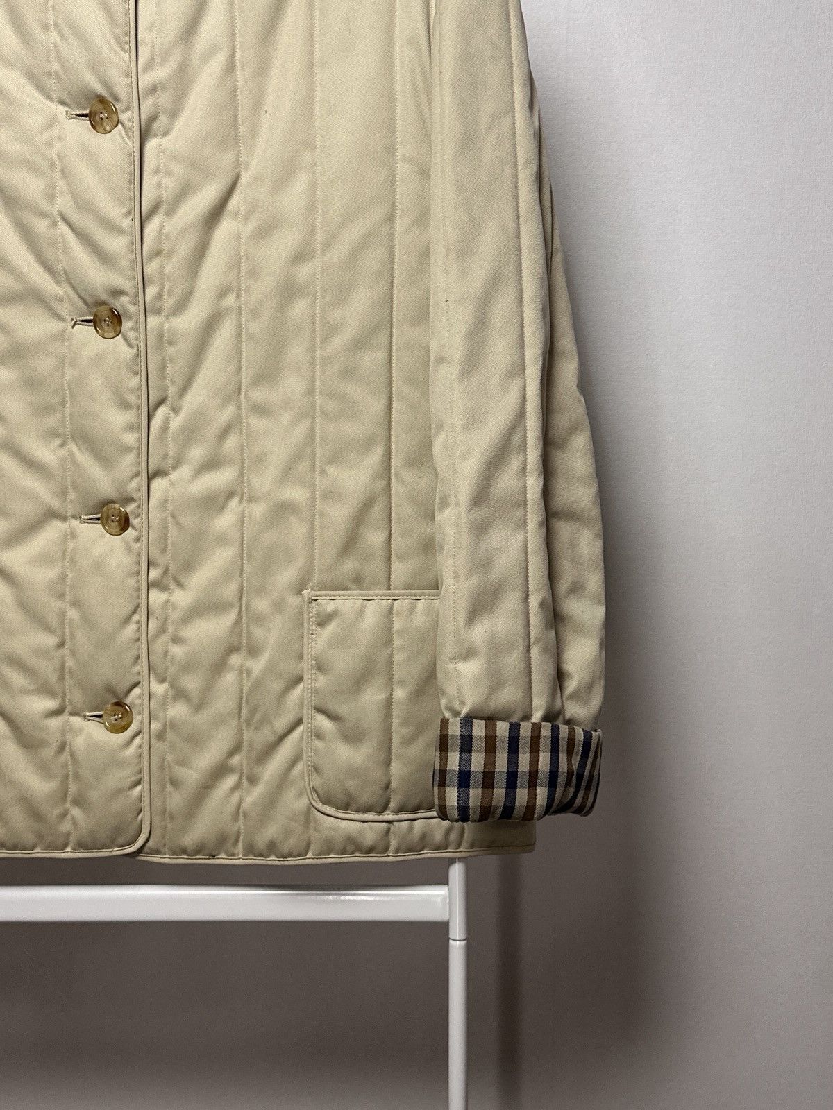 Aquascutum Aquascutum Showerproof Padded Quilted Jacket House Check Size XL / US 12-14 / IT 48-50 - 4 Thumbnail