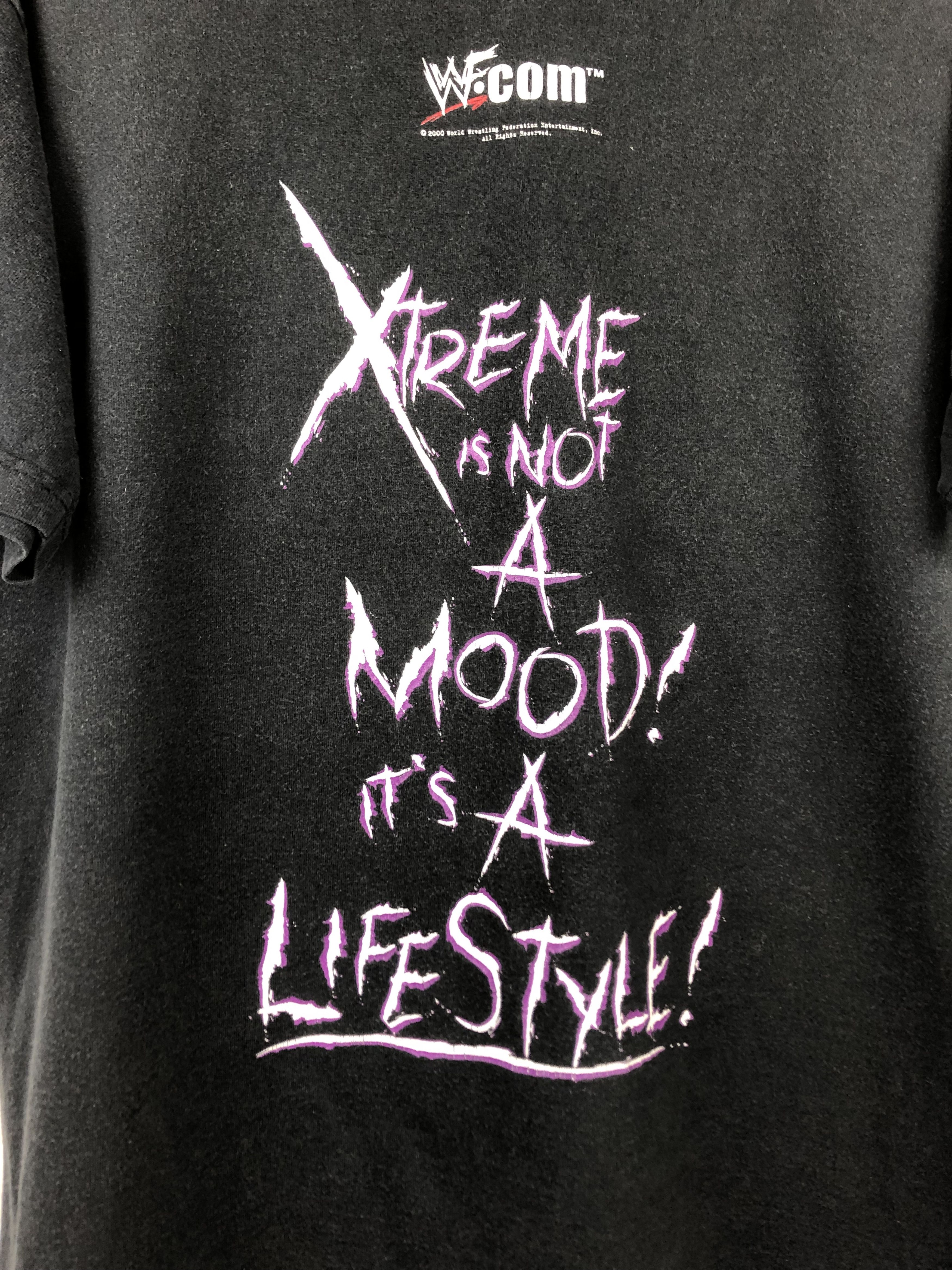 Vintage × WWE Vintage WWE Hardy Boyz Xtreme Not A Mood Lifestyle Shirt Tee Size US M / EU 48-50 / 2 - 8 Thumbnail