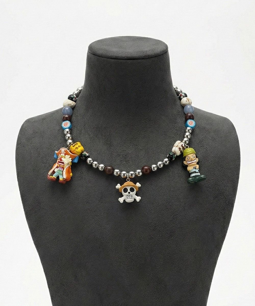 One Piece One Piece Charm Beaded Necklace Vintage Size ONE SIZE - 1 Thumbnail