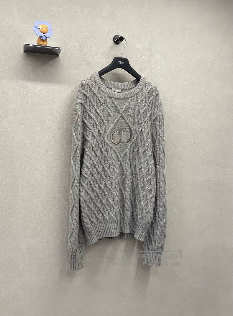 Dior Dior Grey sweater Size US XL / EU 56 / 4 - 3 Thumbnail