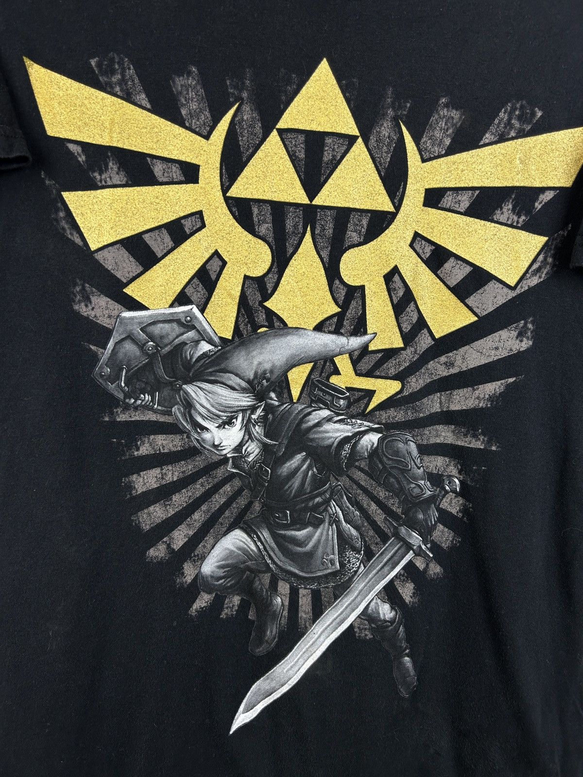 Nintendo Nintendo Legend Of Zelda 2012 Link Licensed T-Shirt Black Size US S / EU 44-46 / 1 - 2 Thumbnail