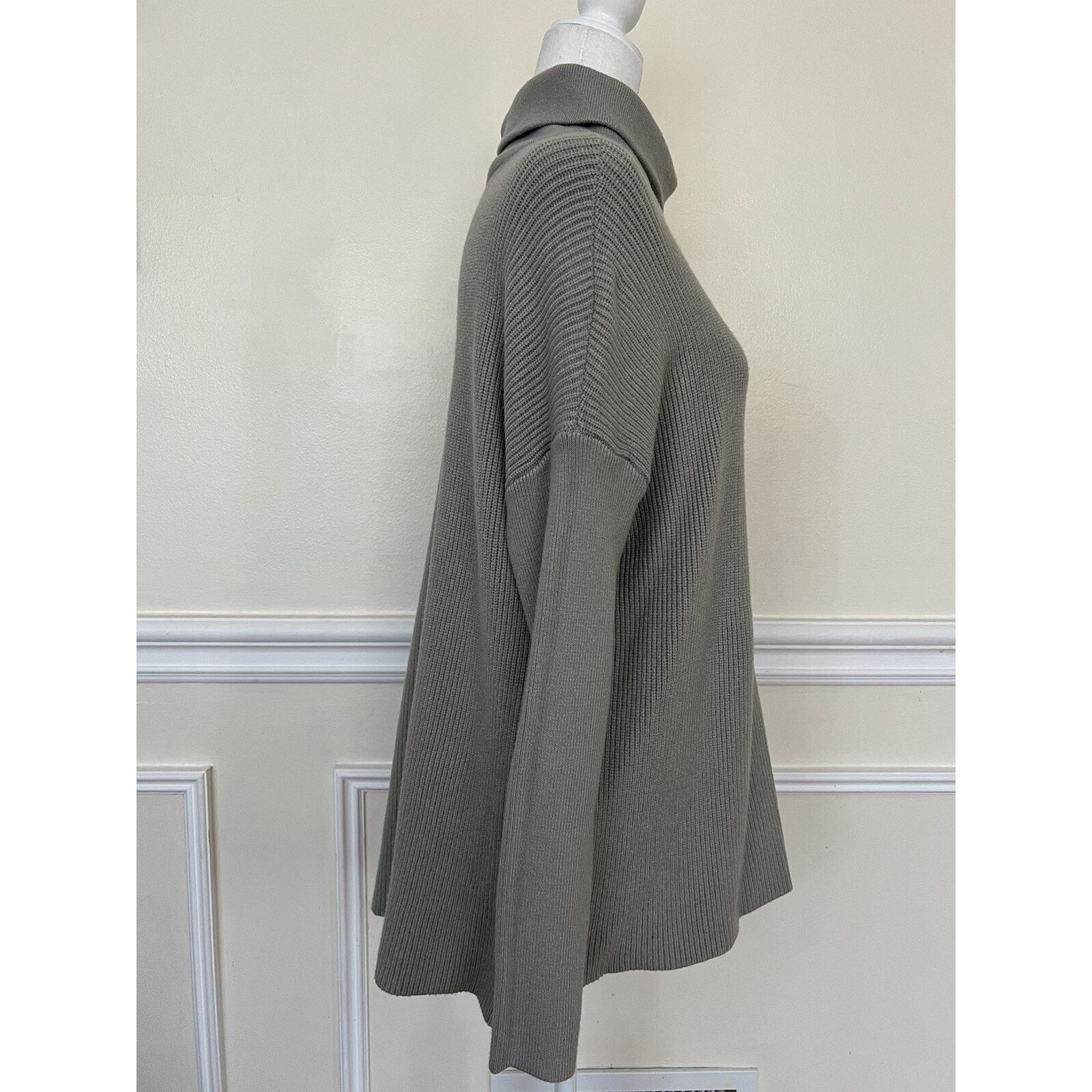 & Other Stories DEVOTION BY CYRUS Cowlneck Ribbed Tunic women A003016 Size L / US 10 / IT 46 - 4 Thumbnail