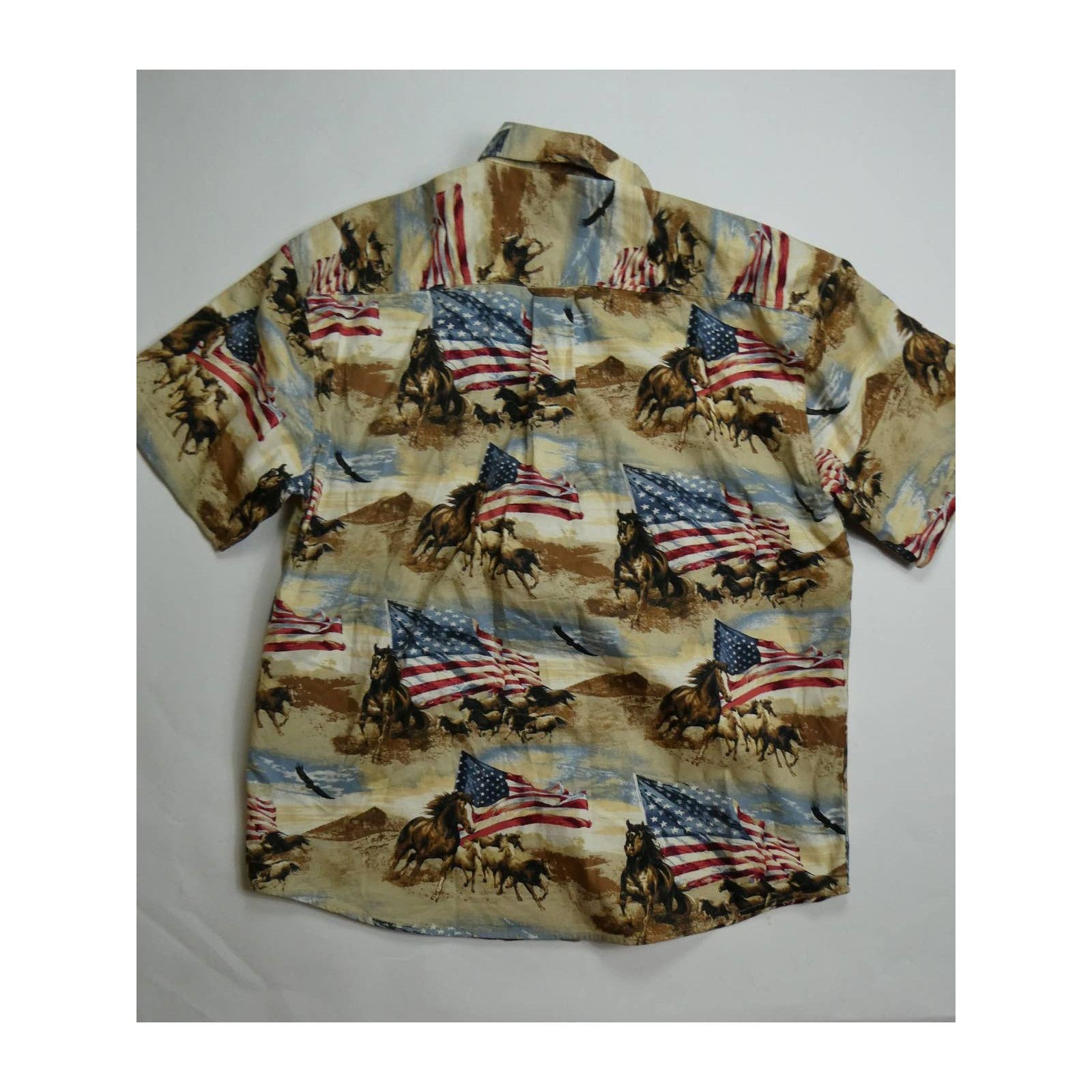 Bit & Bridle men's Bit & Bridle short sleeve shirt Western American large Size US L / EU 52-54 / 3 - 3 Thumbnail