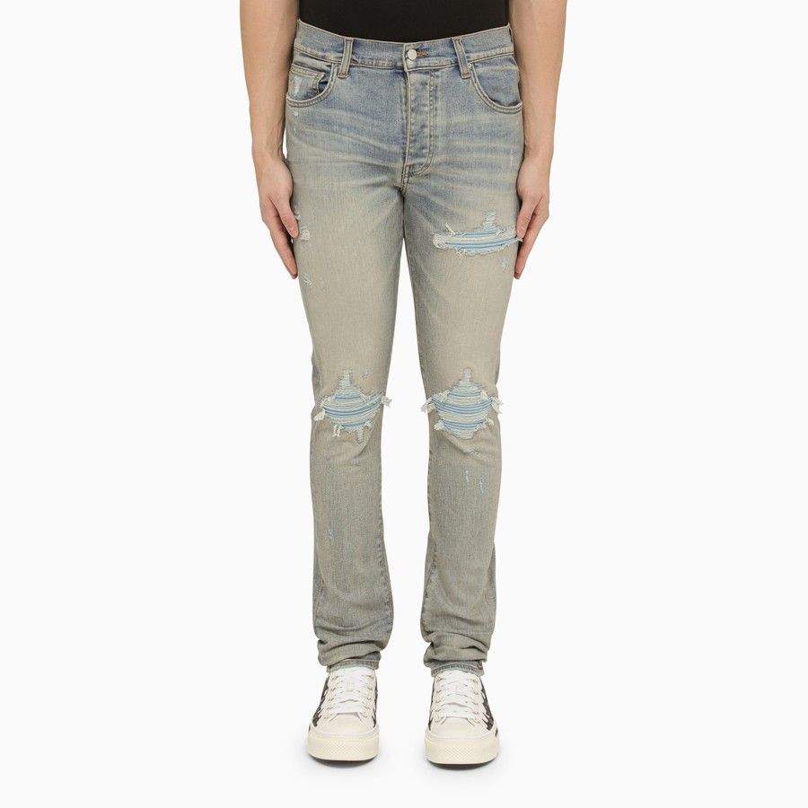 image of Amiri O1D2Blof0224 Jeans In Light Blue, Men's (Size 29)