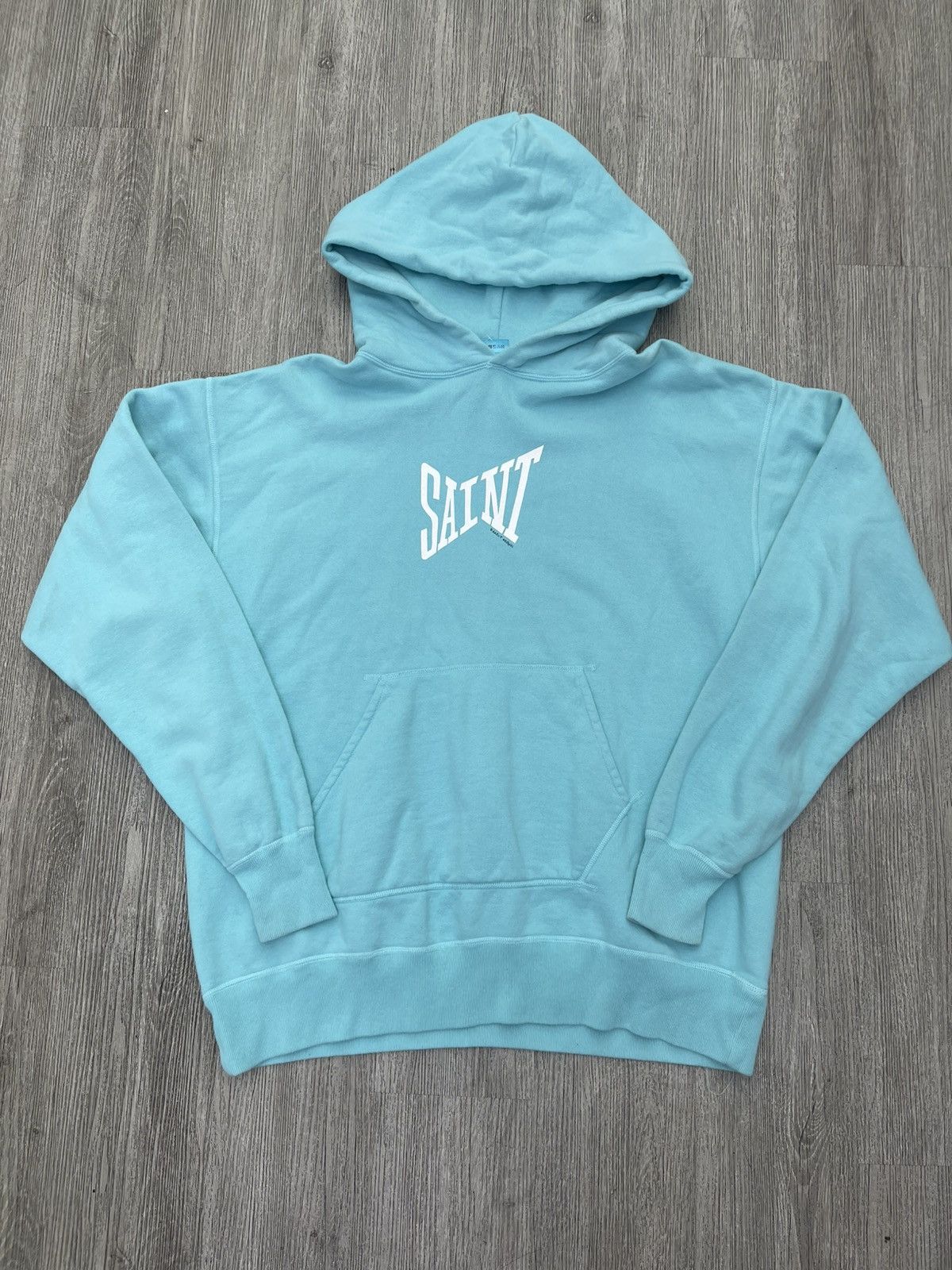 Saint Michael Saint Michael (Tiffany blue) hoodie Size US XL / EU 56 / 4 - 1 Thumbnail