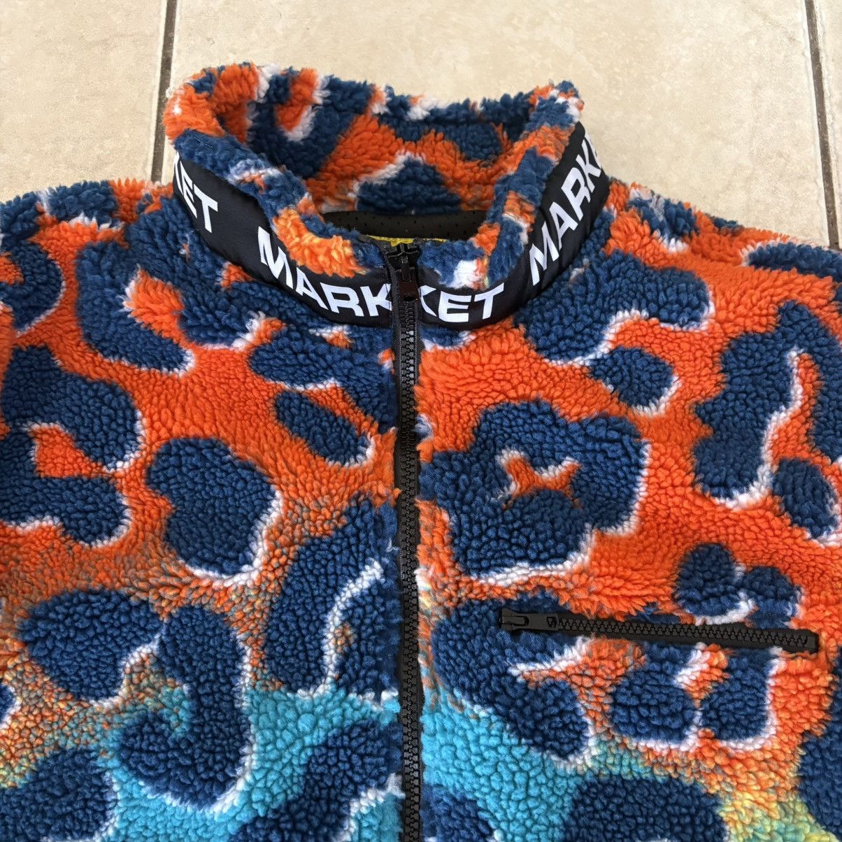 Market Market Animal Print Sherpa Jacket Size Medium Size US M / EU 48-50 / 2 - 2 Thumbnail