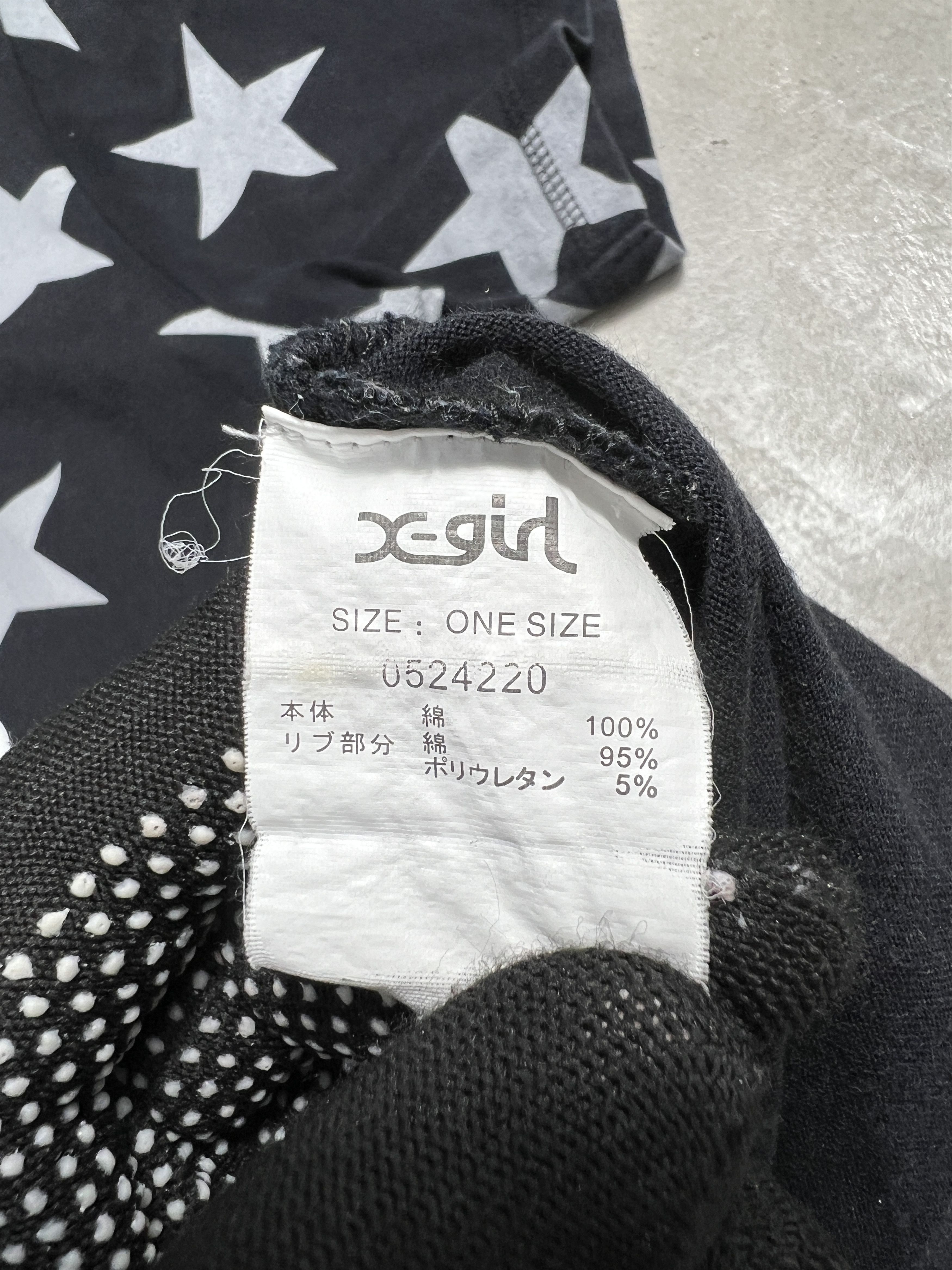 Japanese Brand × Xlarge X-Girl / XLARGE Graphic Tee (OSFA) GTME268 Size US M / EU 48-50 / 2 - 6 Thumbnail