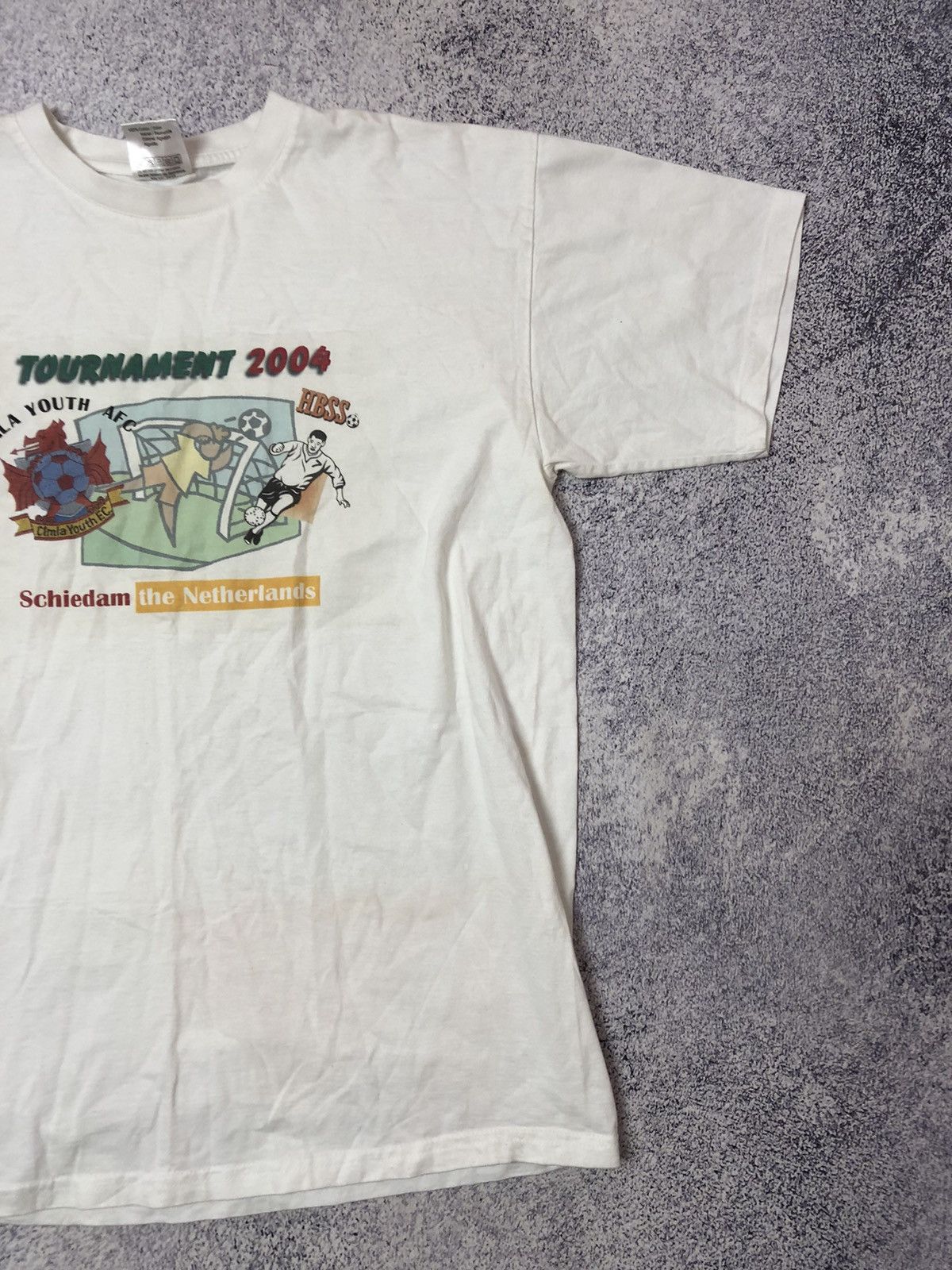 Vintage Men’s shirt footbal merch 2004 size L made in usa Xl sport Size US L / EU 52-54 / 3 - 3 Thumbnail