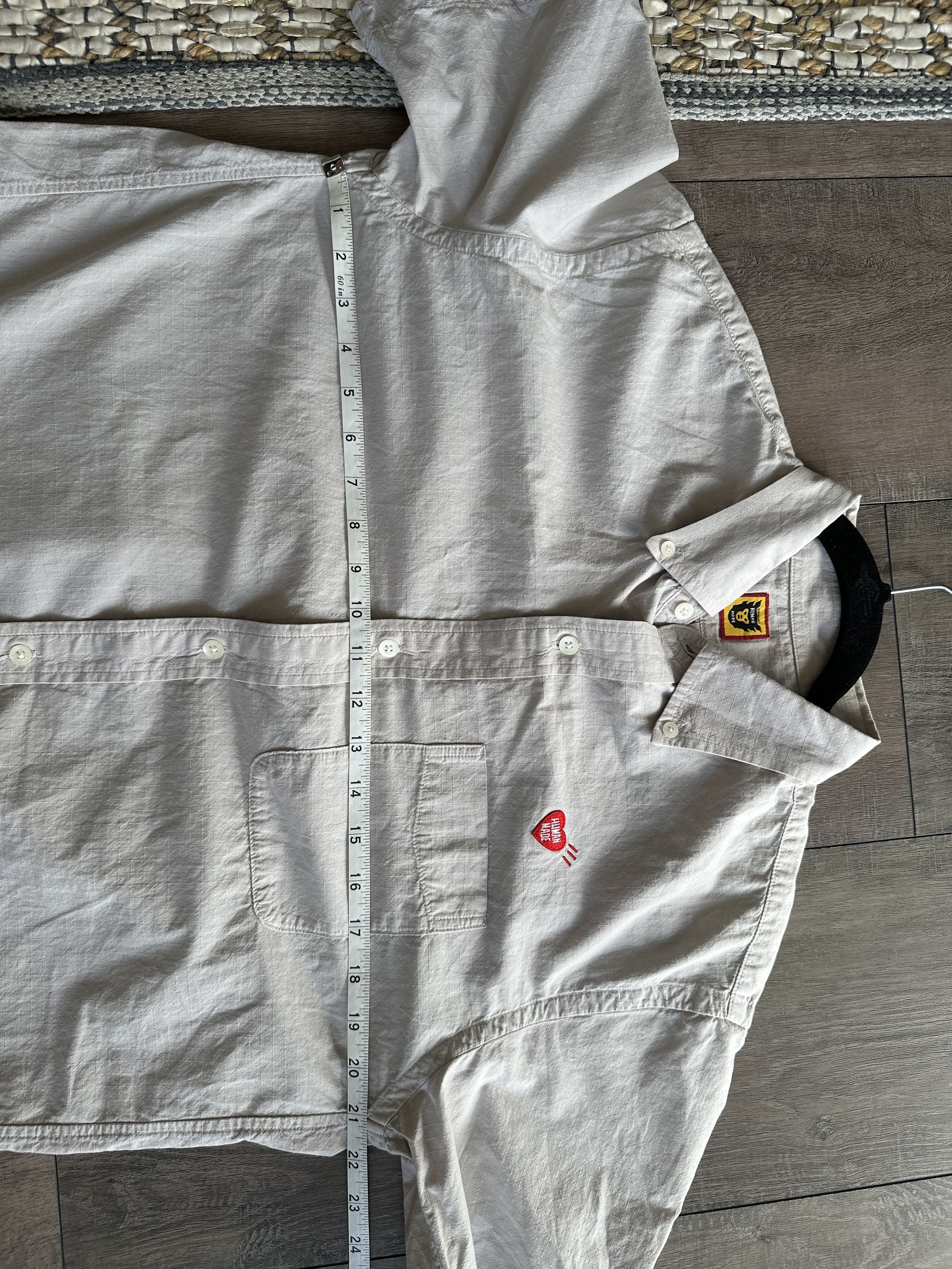 Human Made Human Made Heart Logo Short Sleeve Button Up Shirt Size US M / EU 48-50 / 2 - 6 Thumbnail