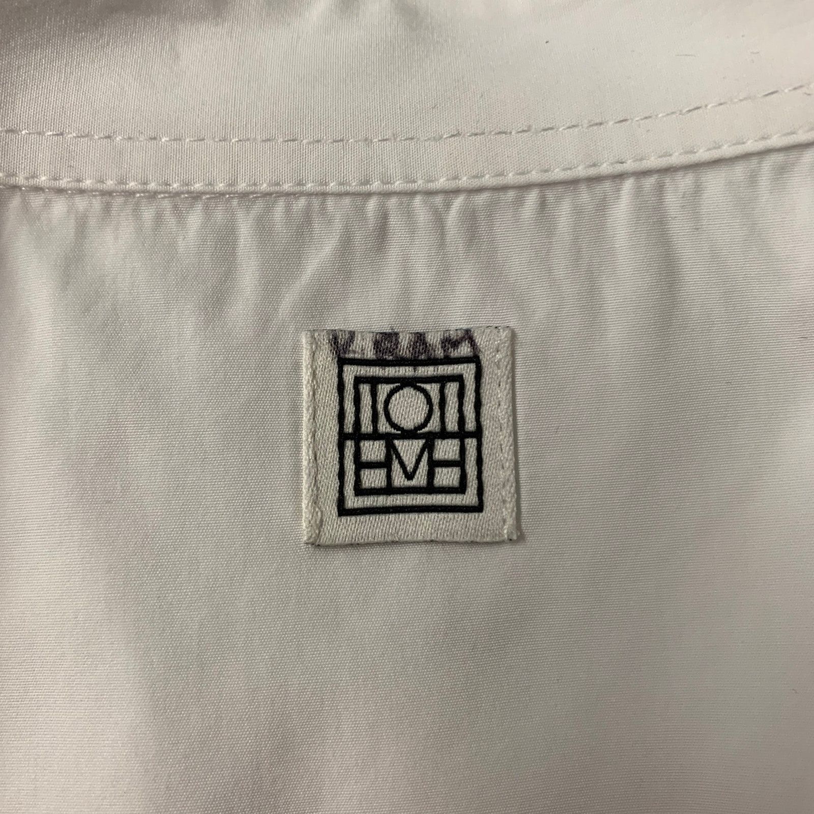 Toteme TOTEME Size 8 White Cotton Shirt Size M / US 6-8 / IT 42-44 - 5 Thumbnail
