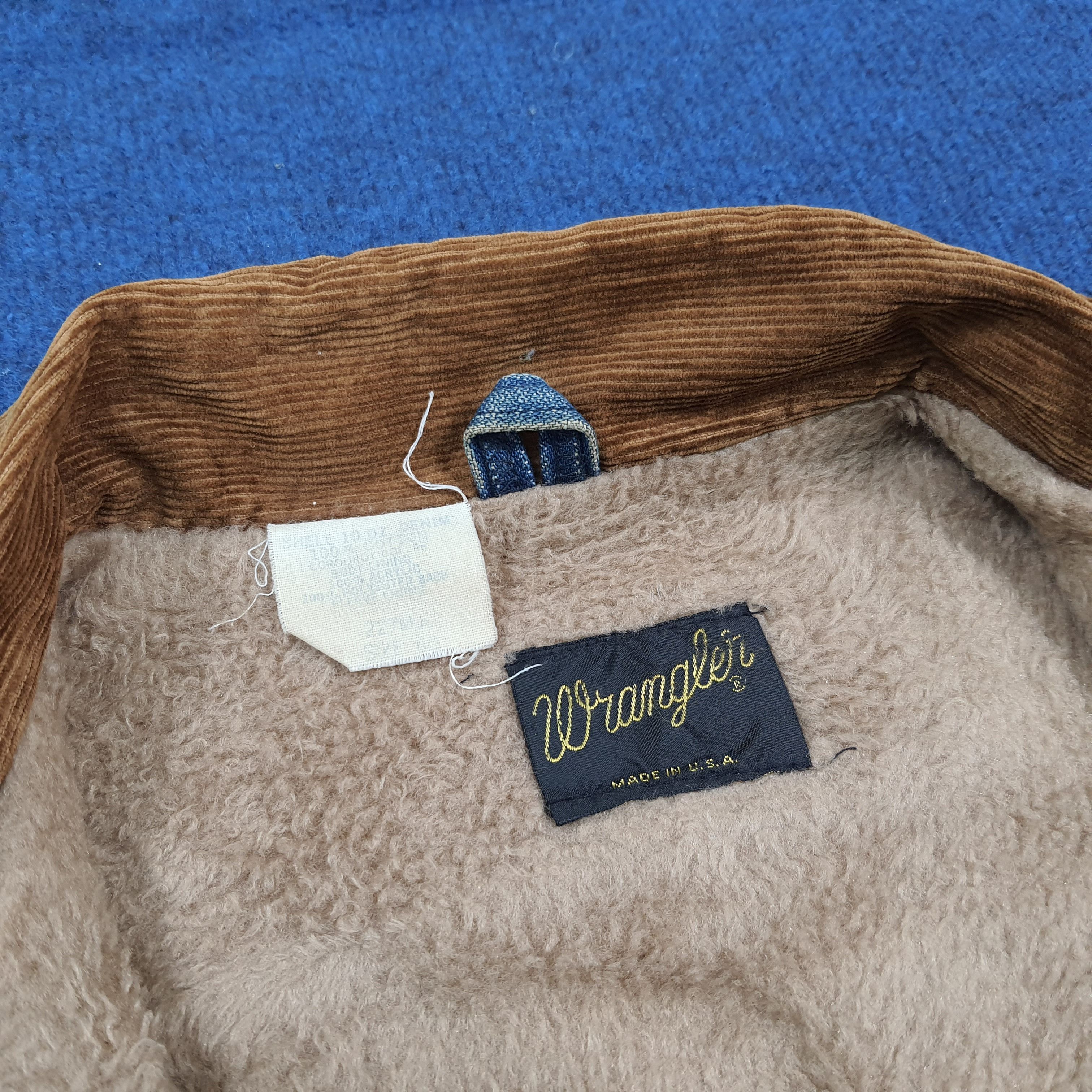 Wrangler Vintage 70s Wrangler Denim Sherpa Jacket Made in USA C302N7 Size US M / EU 48-50 / 2 - 5 Thumbnail