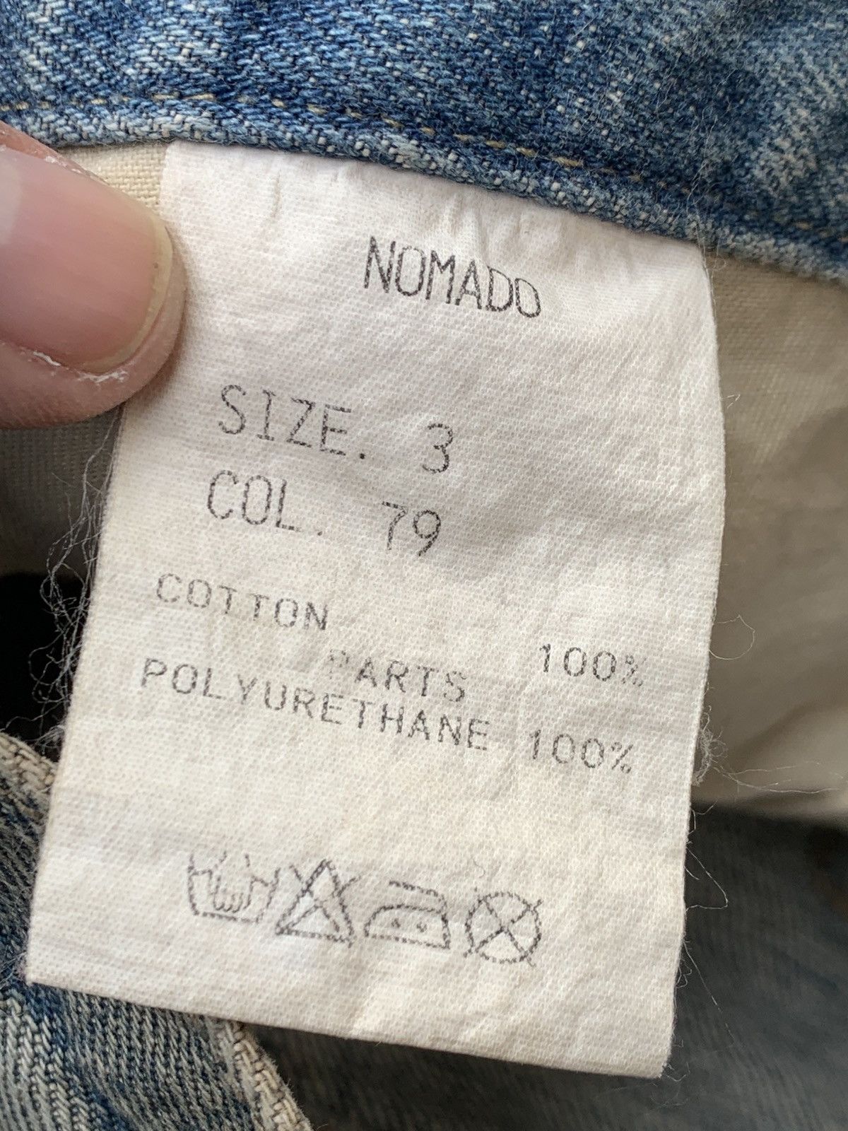 Vintage Rare Distressed Ossa Mondo Jeans – Made in Japan 🇯🇵 Size US 33 - 8 Thumbnail