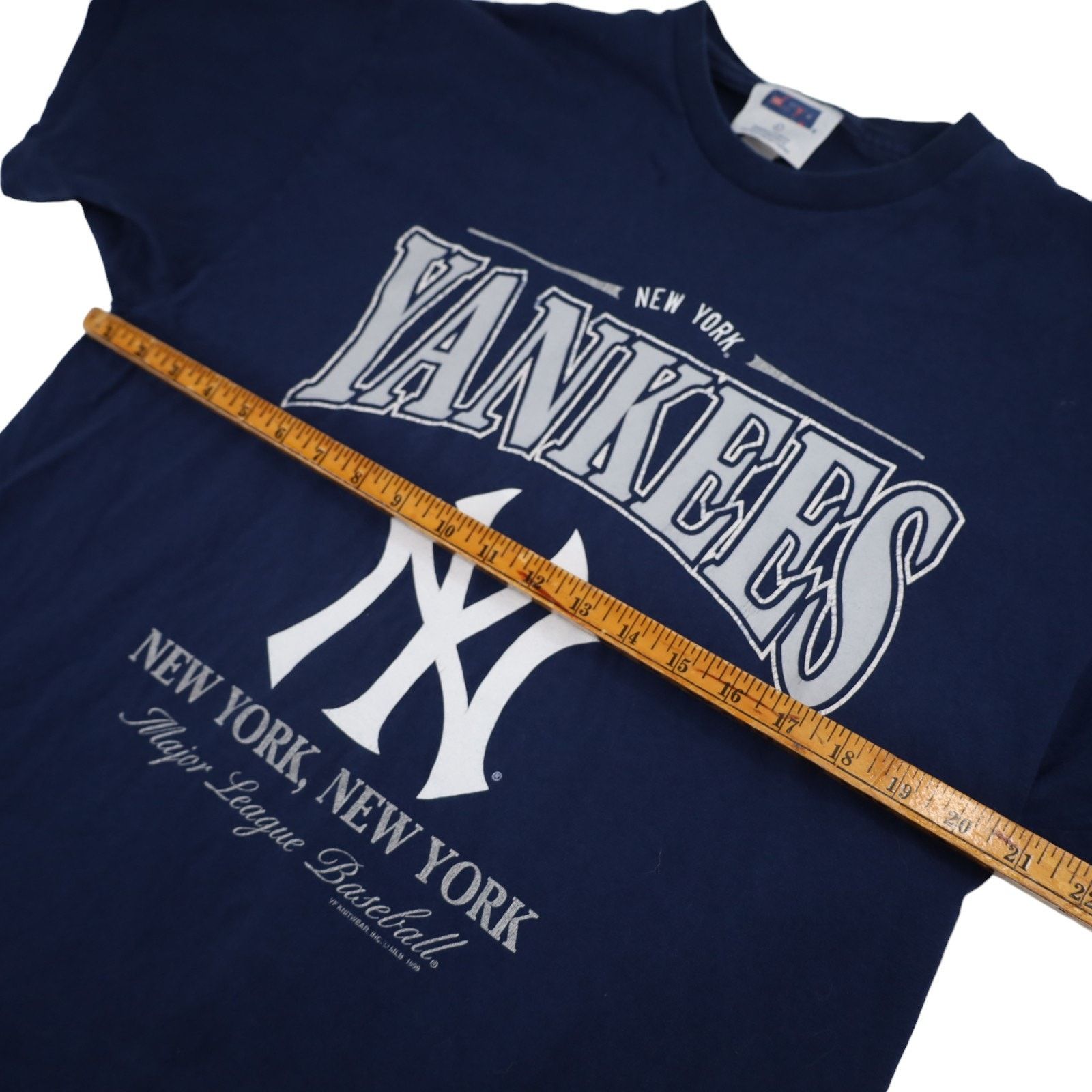 MLB × Vintage Vintage MLB New York Yankees Graphic T Shirt Size US L / EU 52-54 / 3 - 7 Thumbnail
