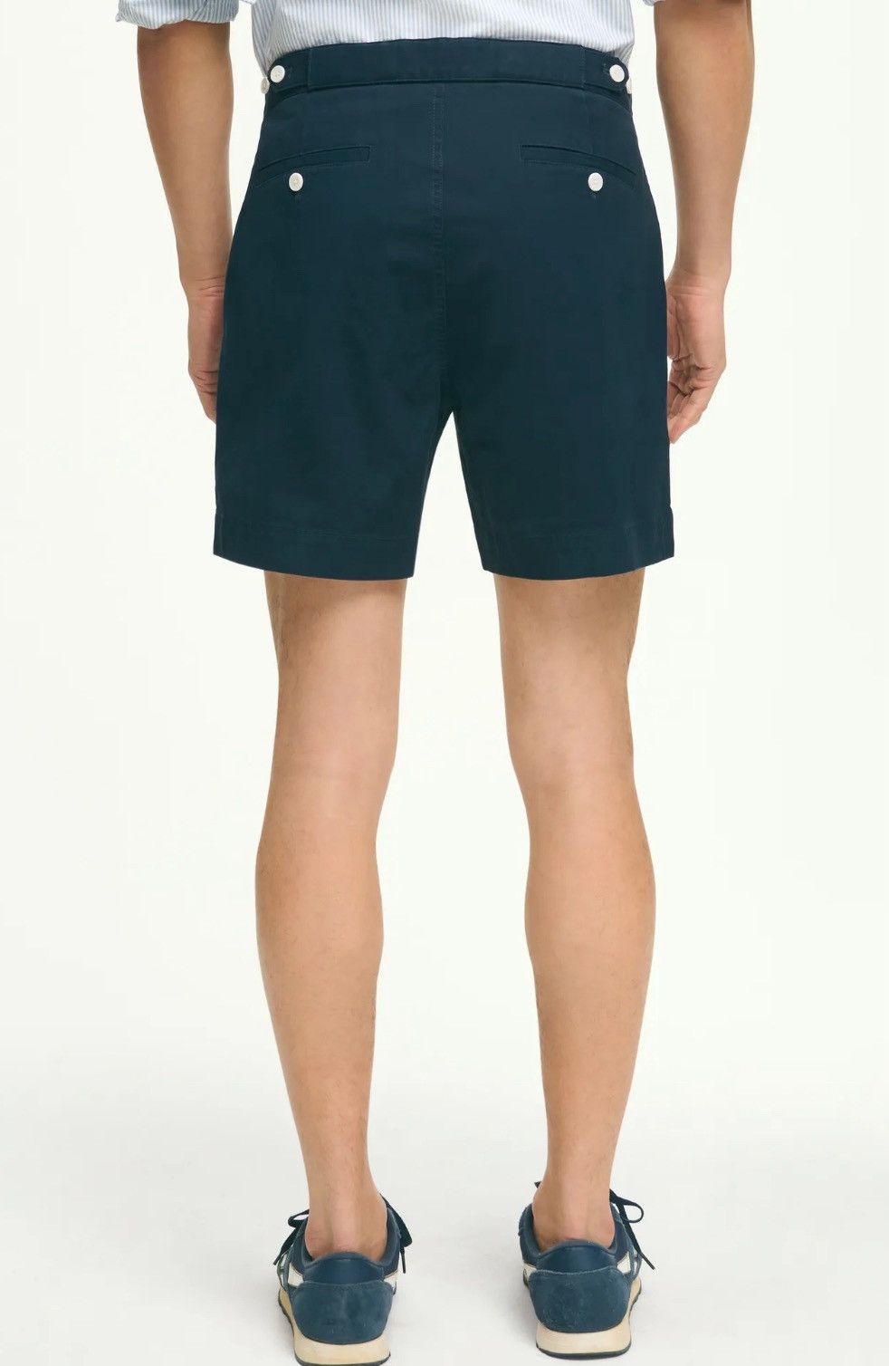 Brooks Brothers Brooks Brothers Cotton Tennis Shorts Blue Size 28 $118 Size US 28 / EU 44 - 7 Thumbnail