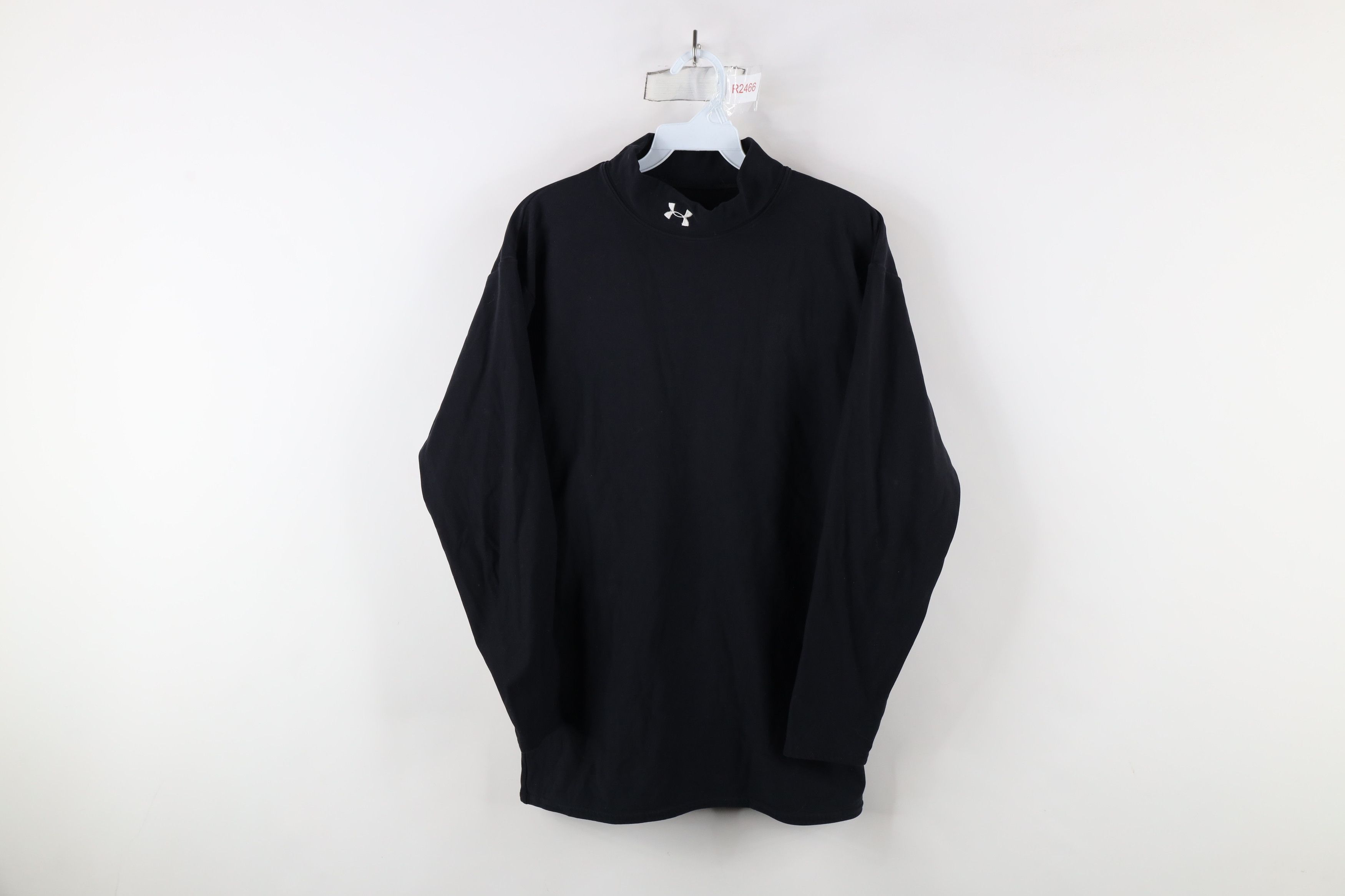 Under Armour × Vintage Under Armour ColdGear Compression Mock Neck T-Shirt Size US XXL / EU 58 / 5 - 1 Thumbnail