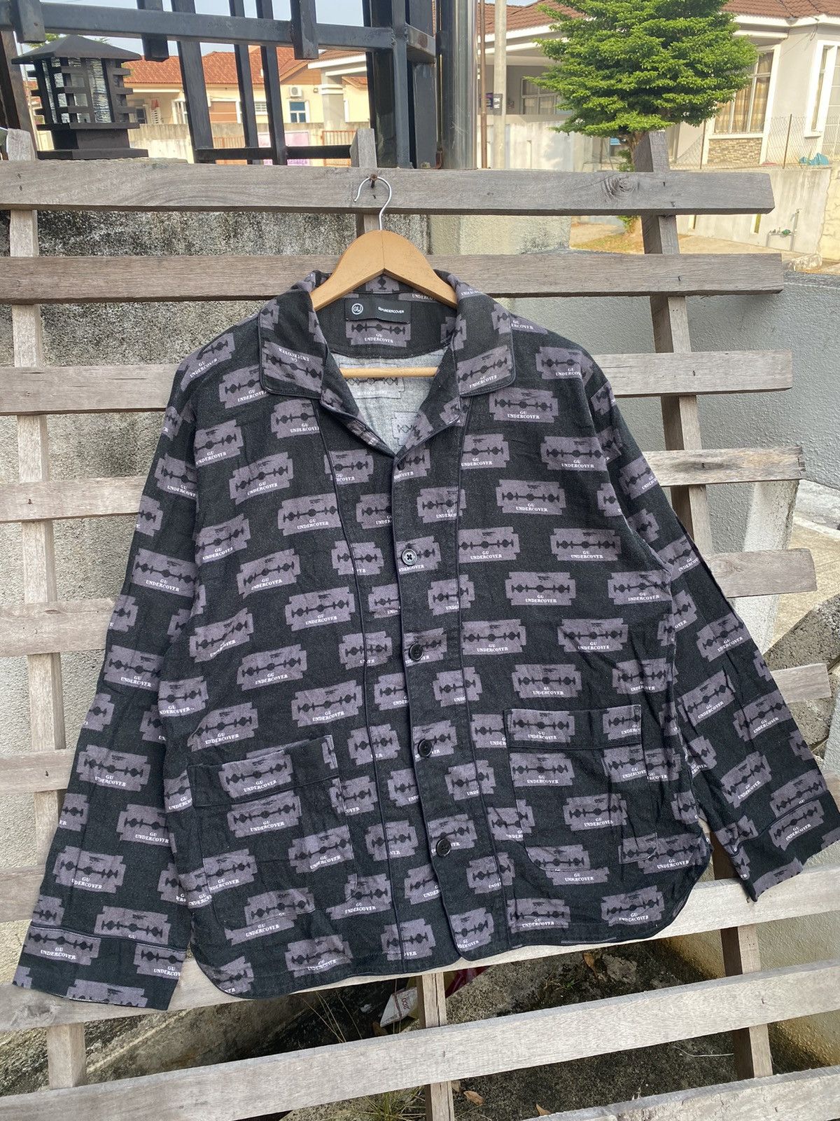 GU × Undercover 🔥 Rare 🔥 GU x Undercover Shirt Button Ups AOP Size US M / EU 48-50 / 2 - 4 Thumbnail