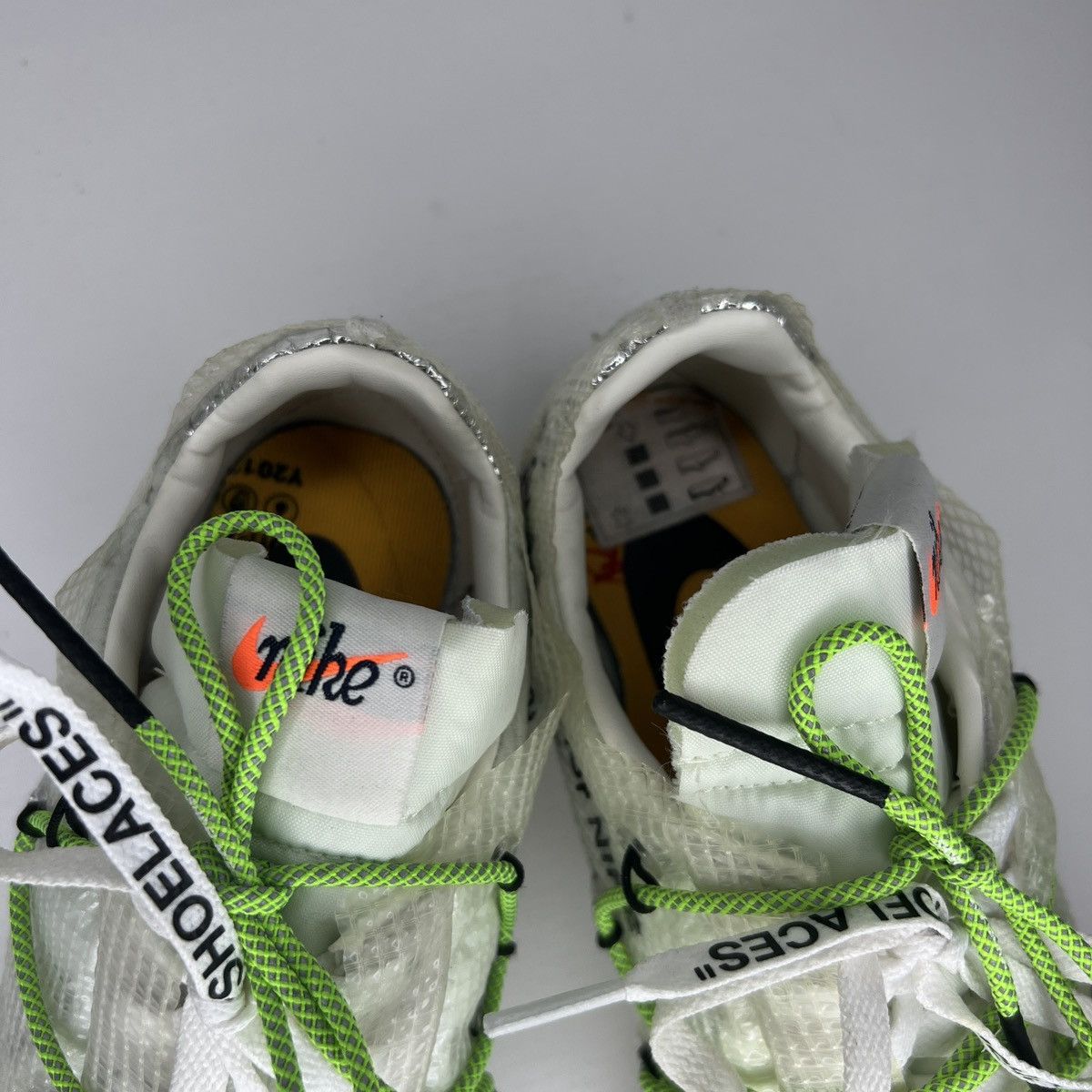 Nike × Off-White Nike Off-White Waffle Racer SP White Electric Green Size US 8 / EU 41 - 7 Thumbnail