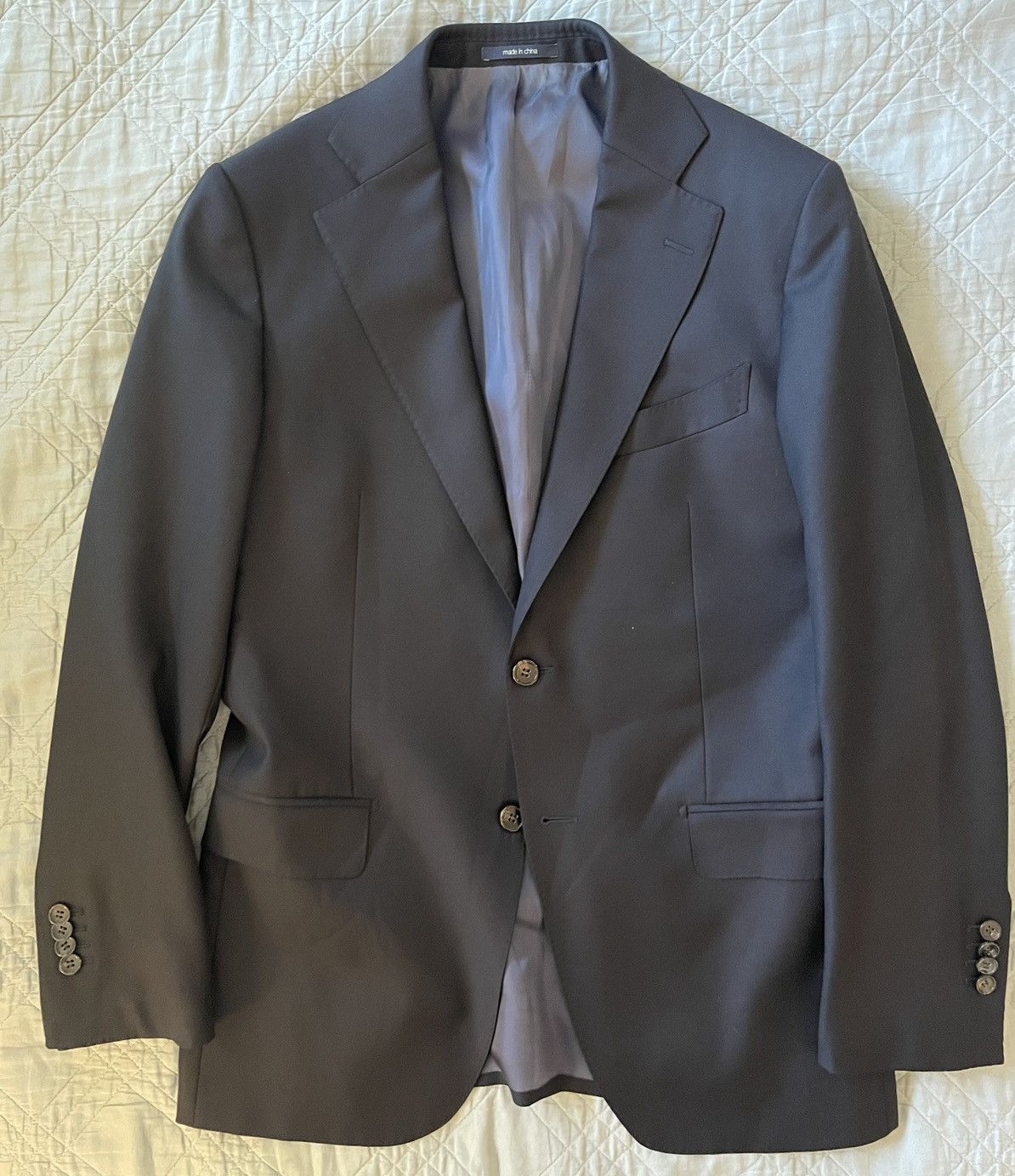 Suitsupply Wool Suit Jacket Size 38R - 1 Thumbnail