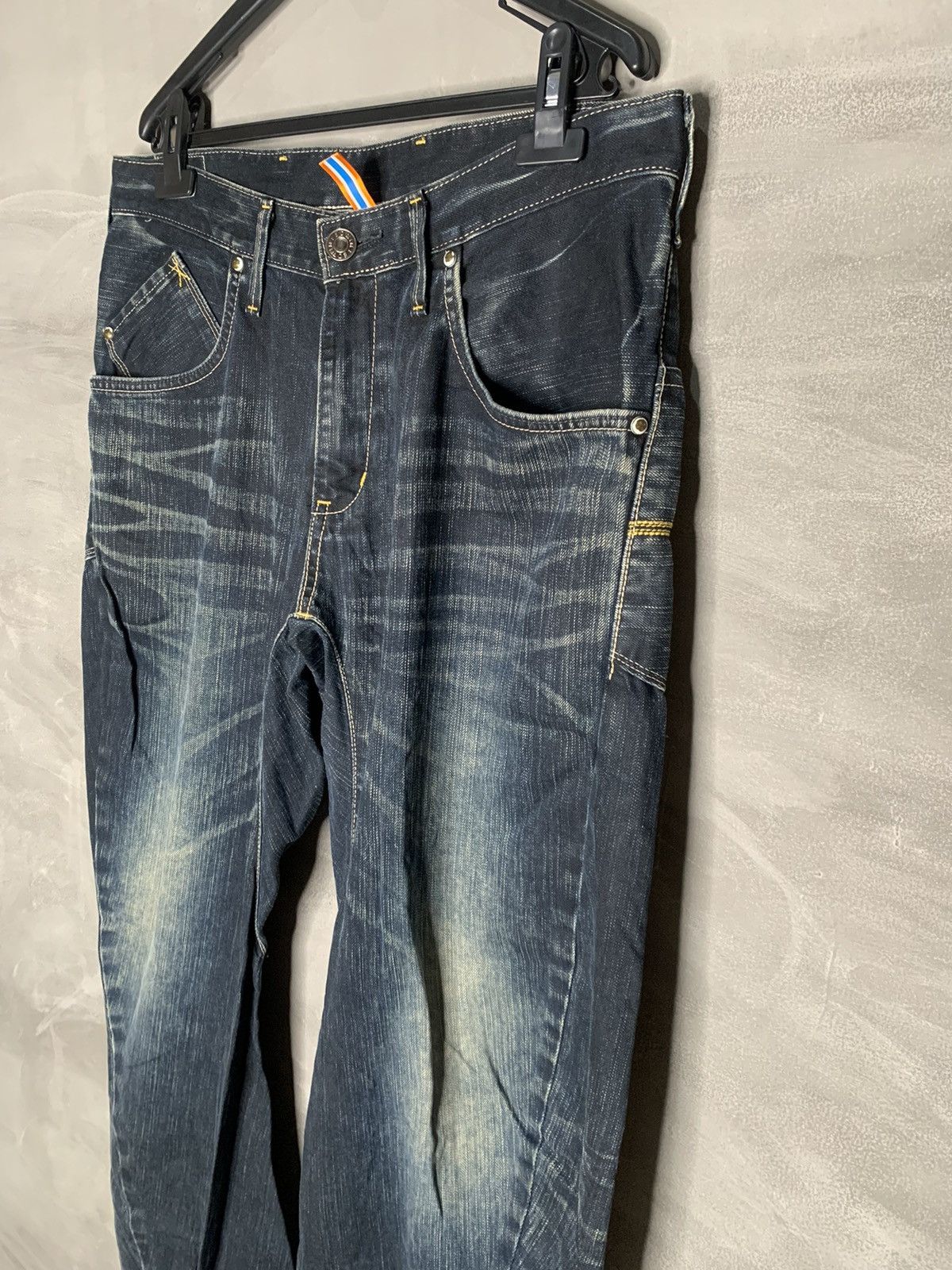 Edwin Vintage Edwin XV Function Buckleback Baggy Denim Jeans Size US 34 / EU 50 - 5 Thumbnail