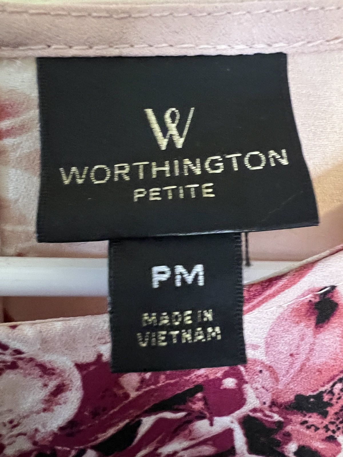 Worthington Womens Floral Print Size PM Size M / US 6-8 / IT 42-44 - 4 Thumbnail