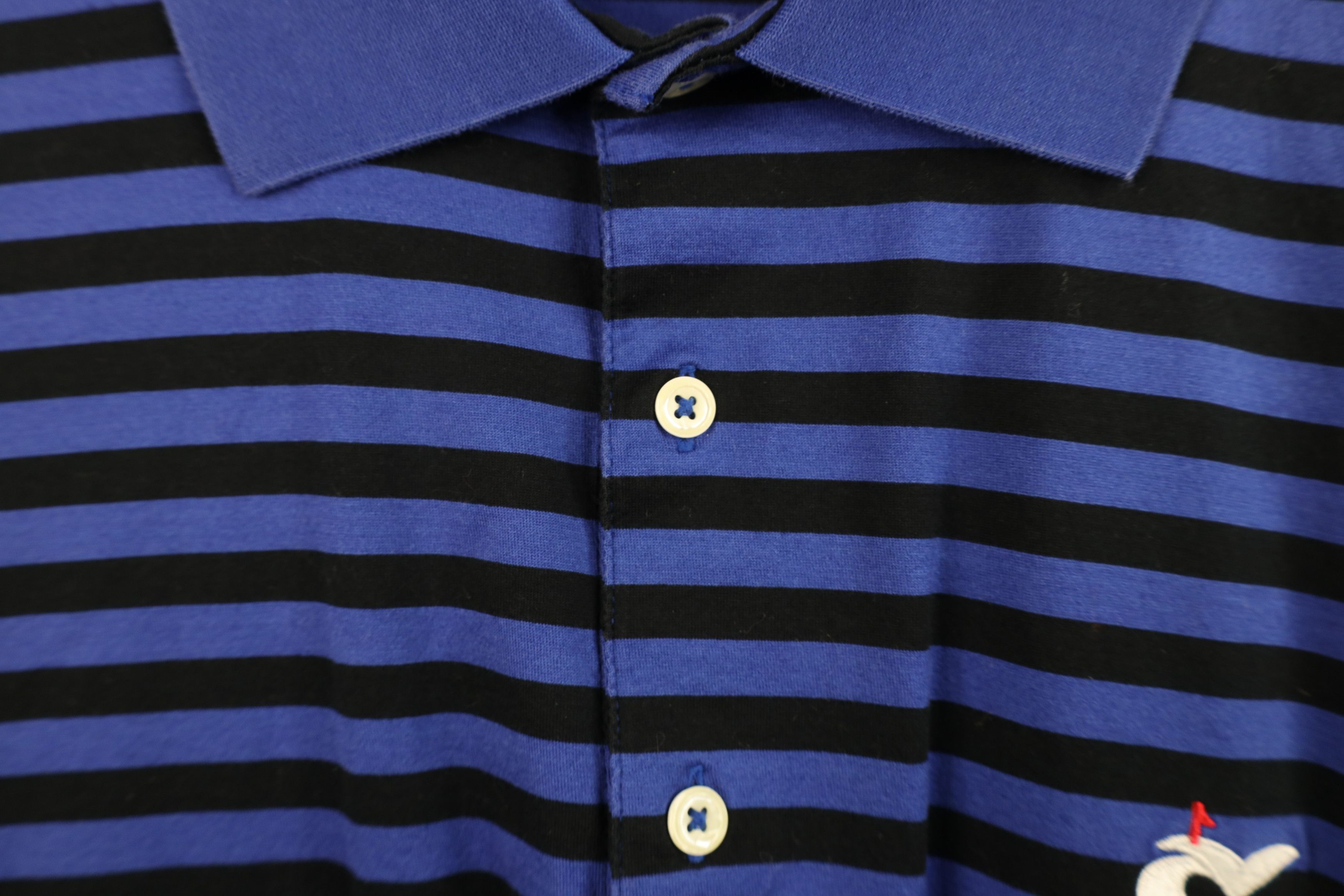 Vintage Vintage 90s Y2K Valley Golf Club Collared Polo Shirt Blue Size US XXL / EU 58 / 5 - 8 Thumbnail