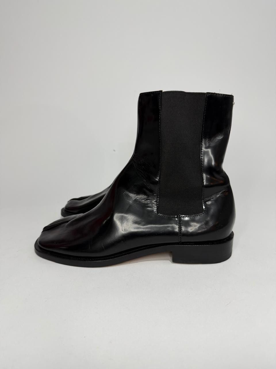 Maison Margiela Maison Margiela Tabi Leather Chelsea Boots. Size US 5.5 / EU 38 - 3 Thumbnail