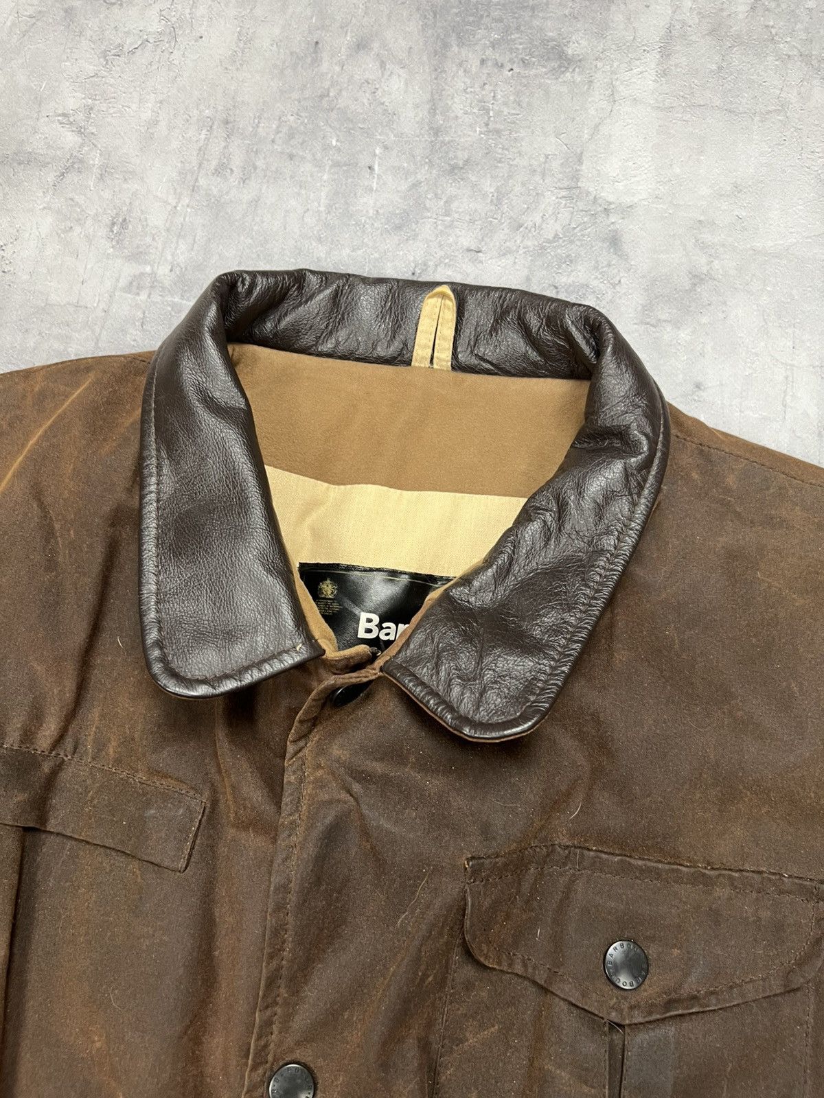 Barbour × Wax London Barbour A1550 Bushman Wax Waterproof Heavy Coat Jacket XL Size US XL / EU 56 / 4 - 10 Thumbnail