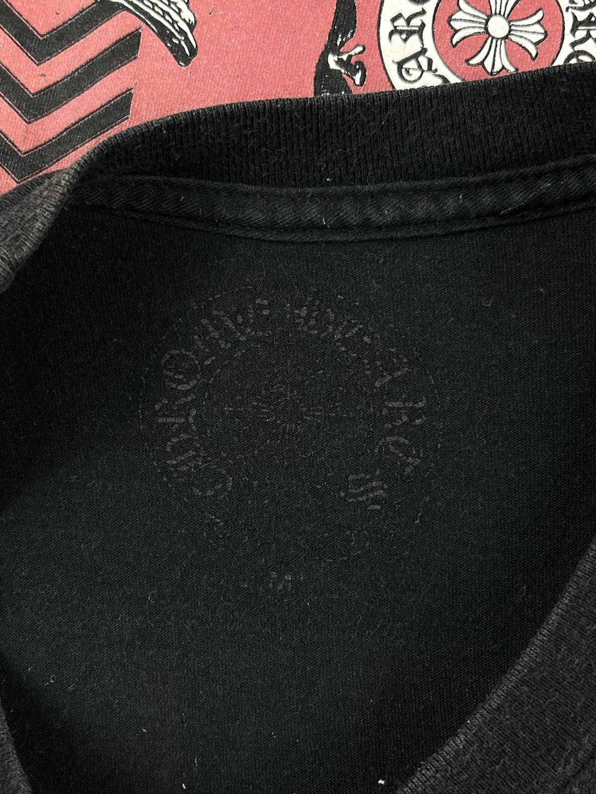 Chrome Hearts Joe Foti Skull Pepe Dagger Logo Tshirt Black