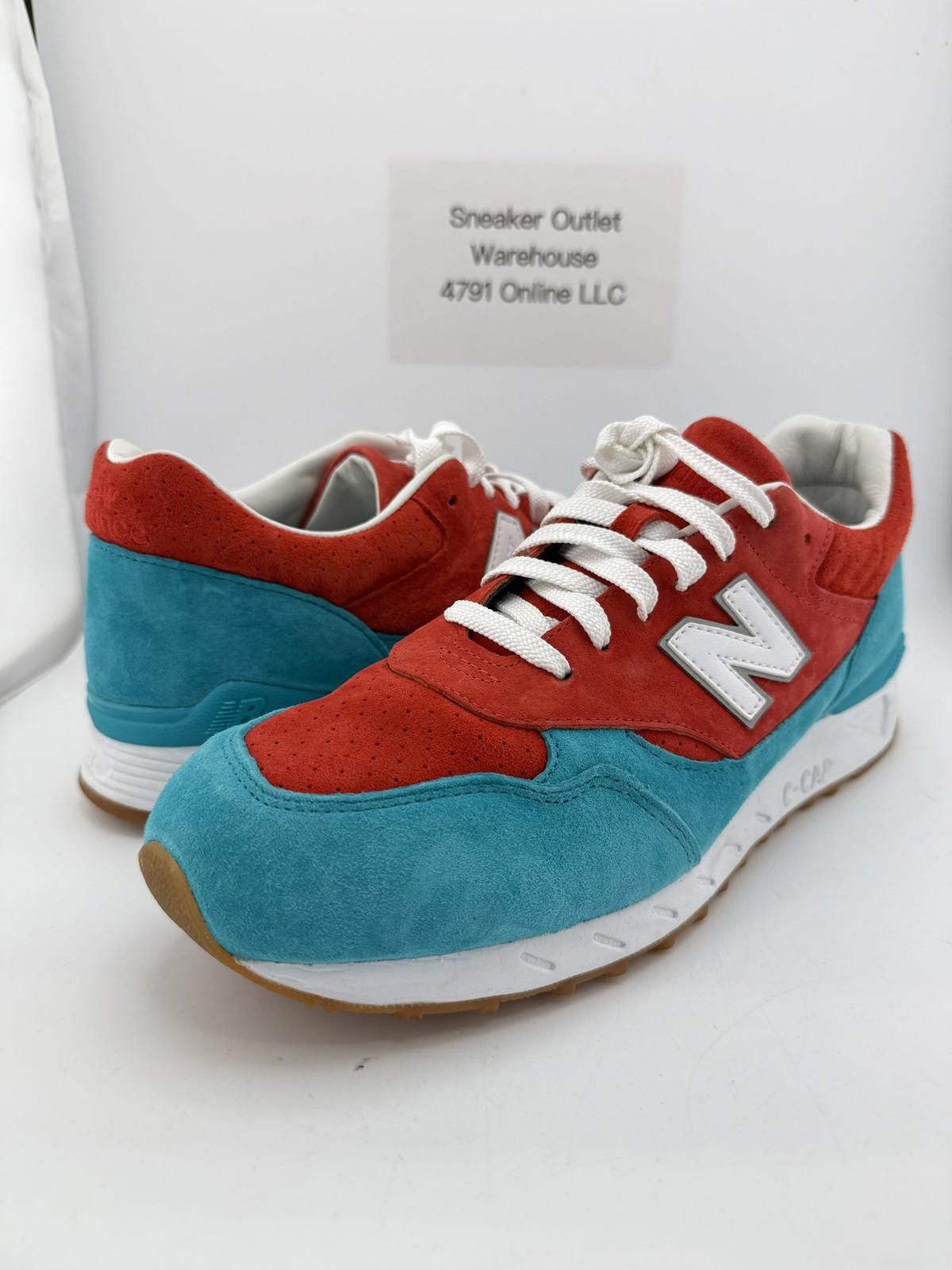 New Balance x Concepts 496 Regatta Red/Turq US 10.5 Used