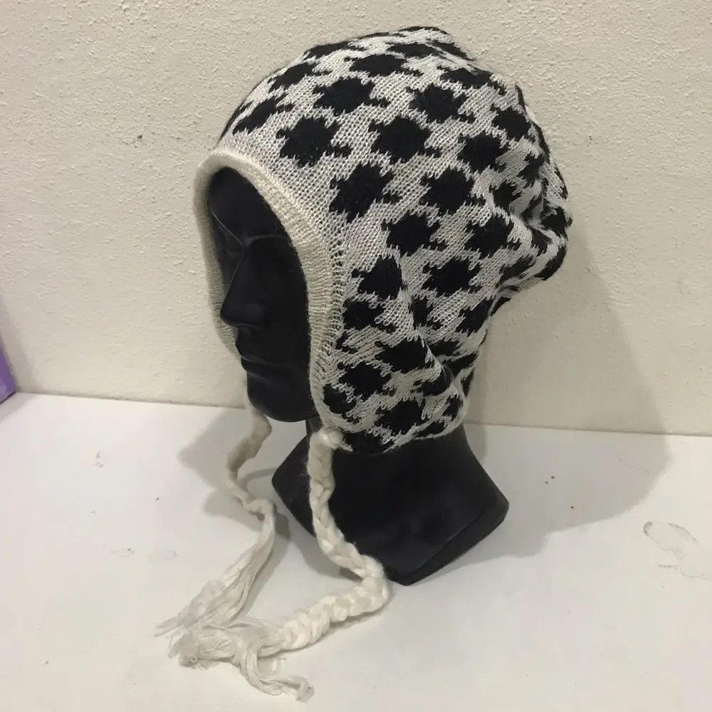 Japanese Brand Japanese Brand Earflap Beanie Hat Size ONE SIZE - 3 Thumbnail