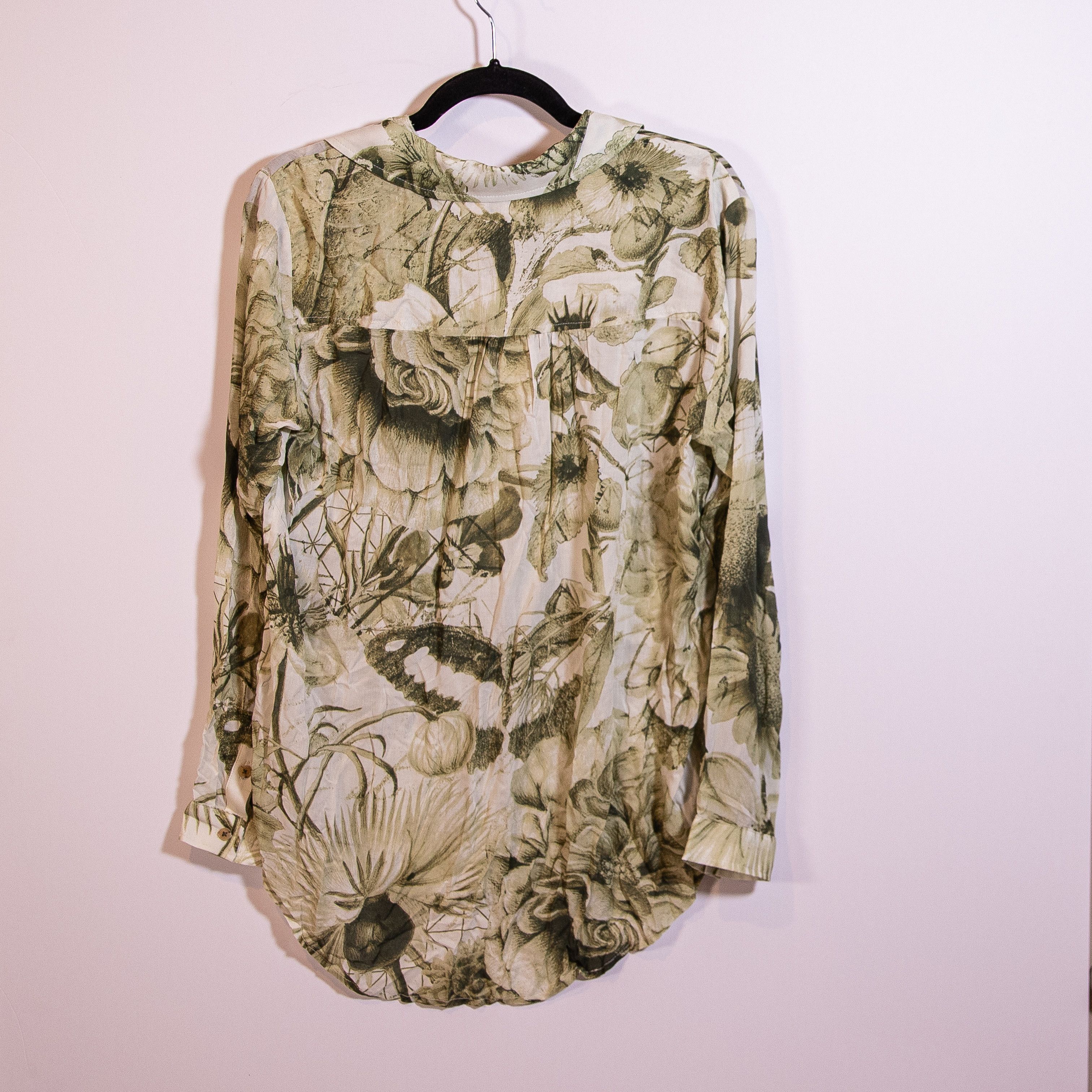 Anthropologie NEW Manel Villalonga x Pilcro Romy Relaxed Size S / US 4 / IT 40 - 4 Thumbnail
