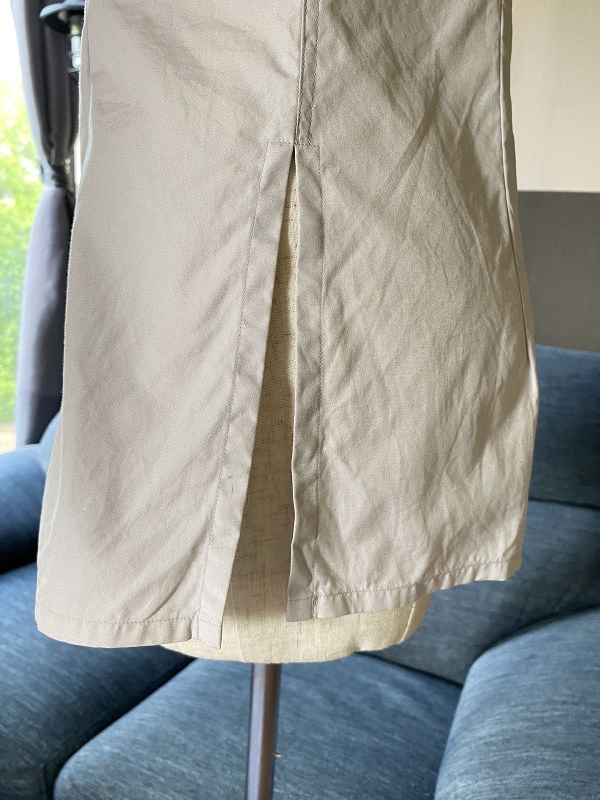 agnes b. agnes b. PARIS Gray Sleeveless Button Shirt Size XS / US 0-2 / IT 36-38 - 7 Thumbnail