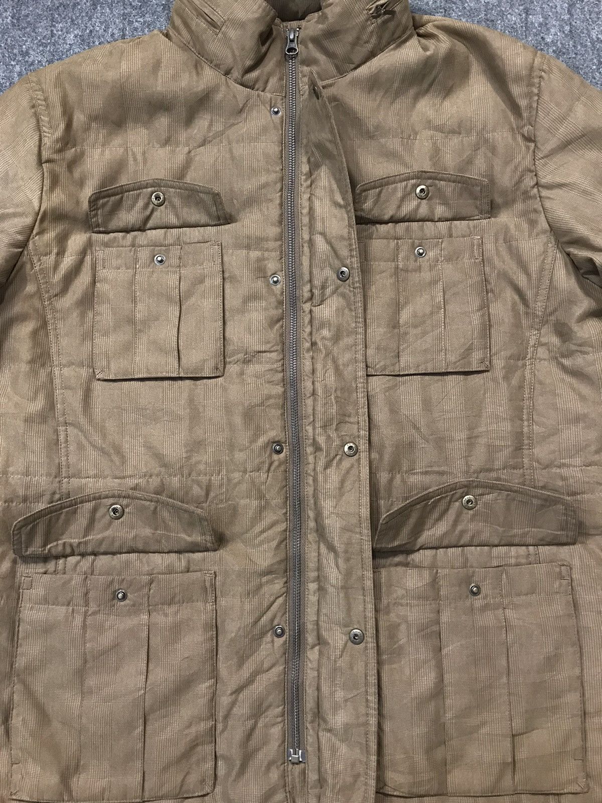 Designer Hype Kansai Yamamoto Hooded Padded Jacket Multipocket Design Size US XL / EU 56 / 4 - 5 Thumbnail