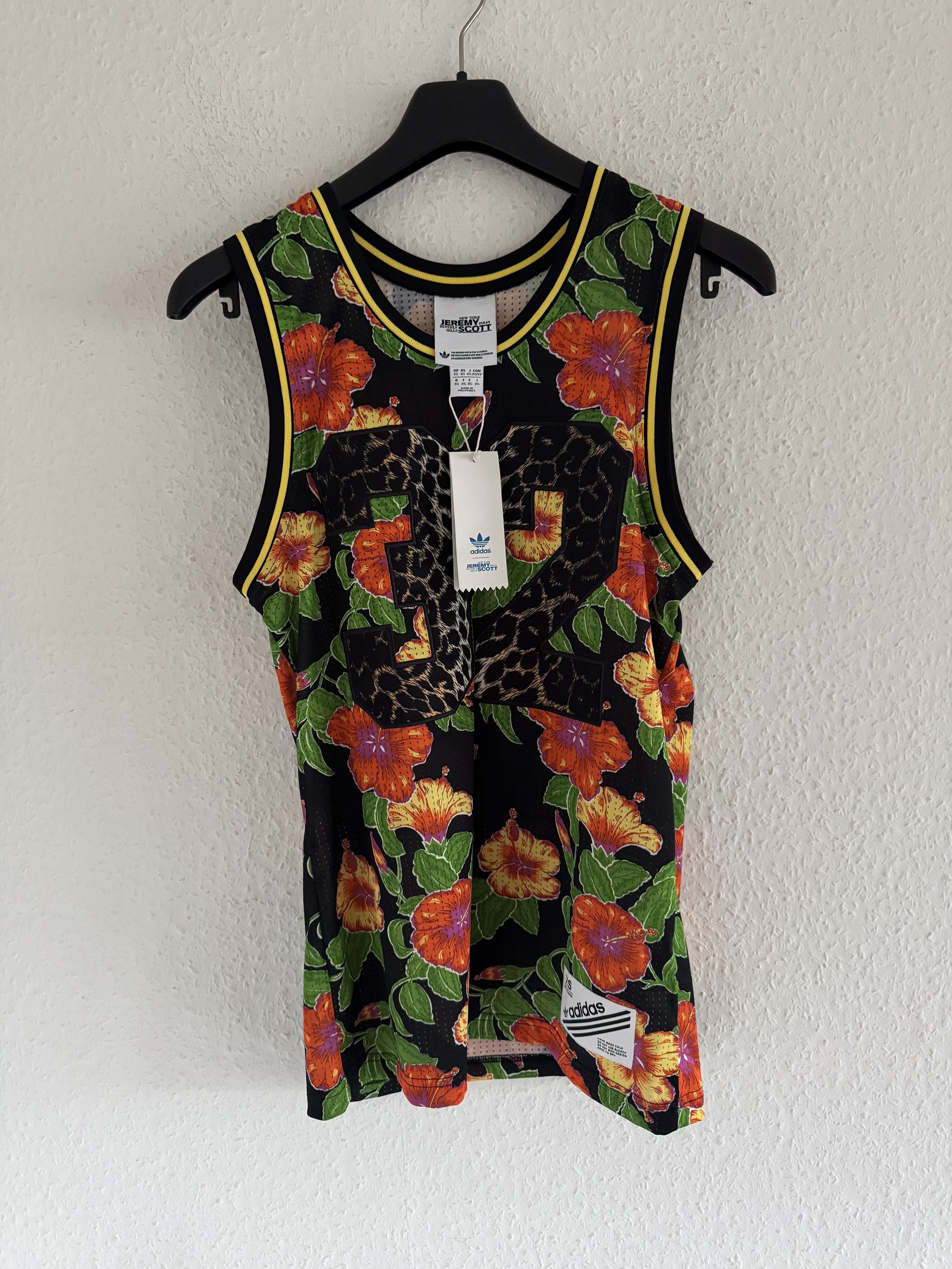 Adidas × Jeremy Scott Jungle Bones Tank Top Size US XS / EU 42 / 0 - 5 Thumbnail