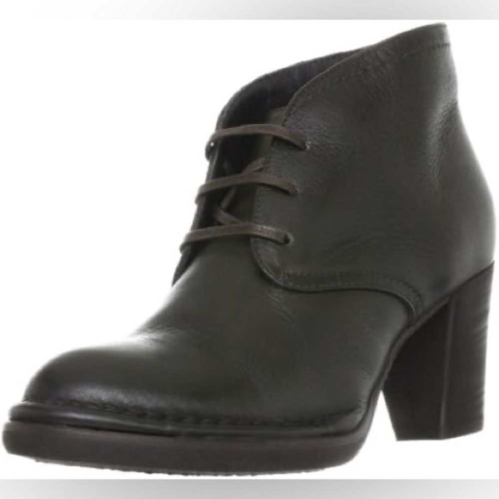 Alberta Ferretti × Vintage Vintage Alberto Fermani Lace Up Bootie Black Size 6 Size US 6 / IT 36 - 1 Thumbnail