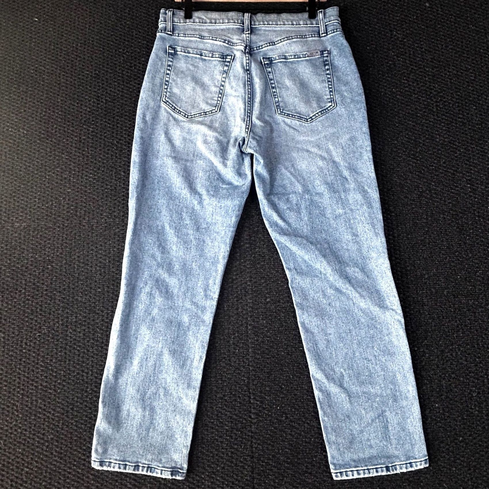 Vintage Joe's Jeans The OG Cara Women's Light Wash Straight Leg High Rise Jeans 32x28 Size 24" / US 00 / IT 34 - 4 Thumbnail