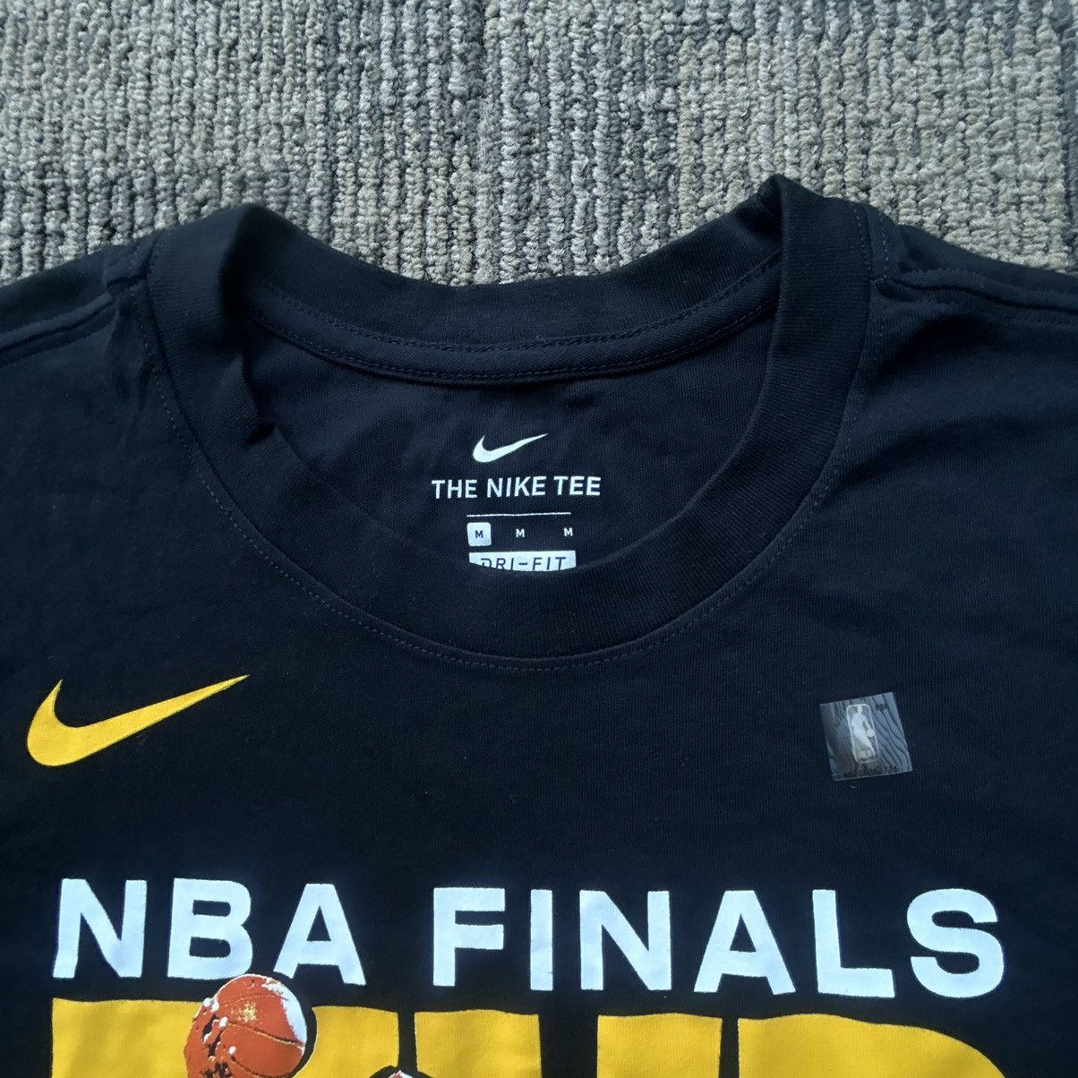Nike LeBron James Shirt Mens Medium Black LA Lakers Nike MVP 2020 Size US M / EU 48-50 / 2 - 2 Thumbnail