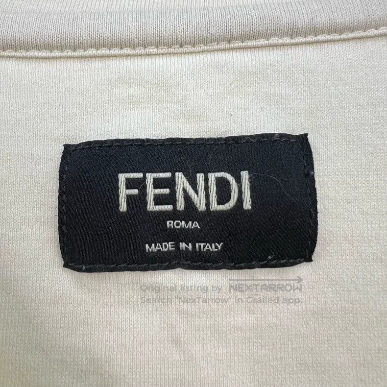 Fendi Fendi Chest Embroidered Letter Short Sleeve Size US XS / EU 42 / 0 - 5 Thumbnail